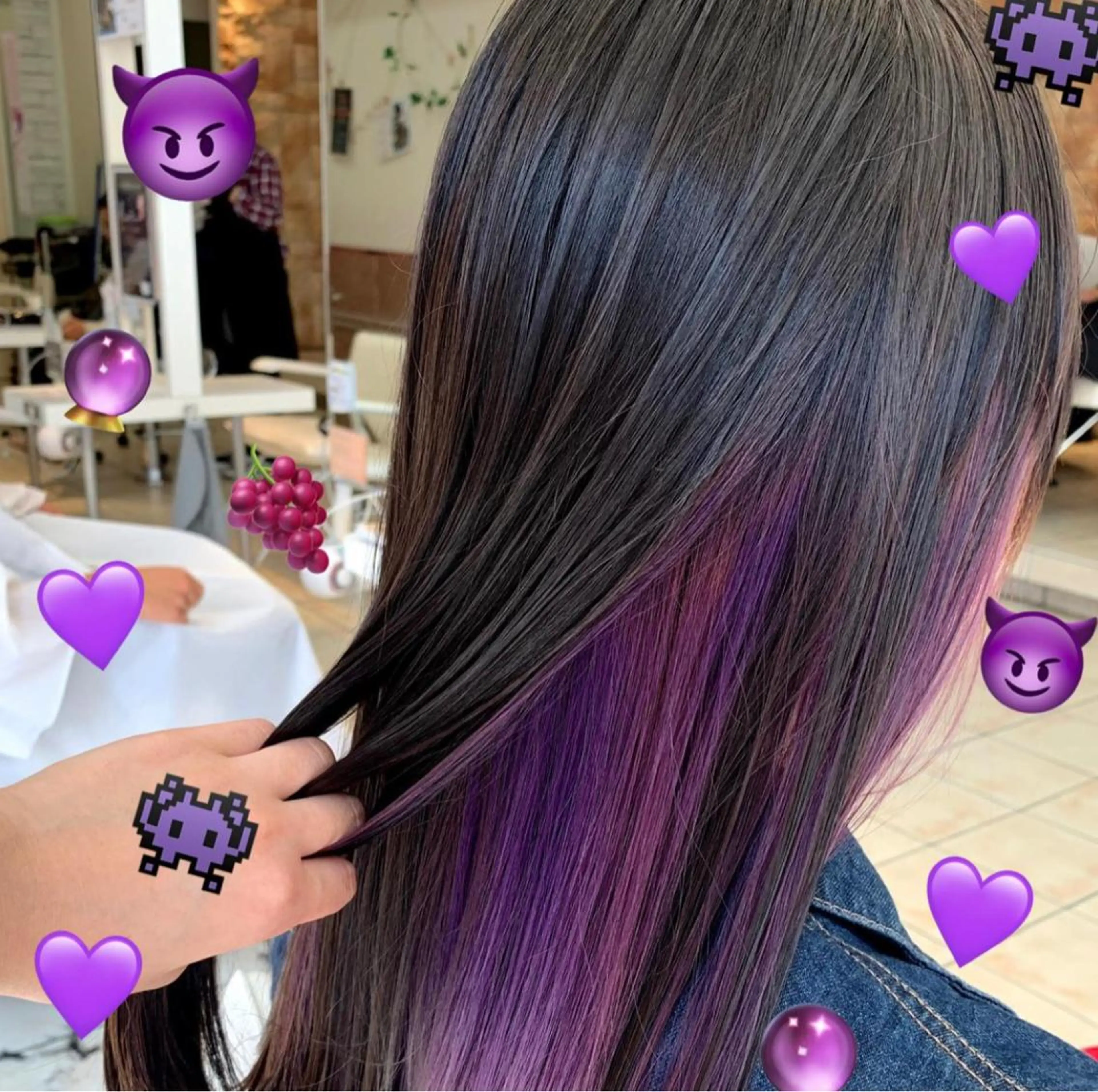 ミディアム カラー 【髪質改善特化】 艶髪/透明感カラーのヘアスタイル