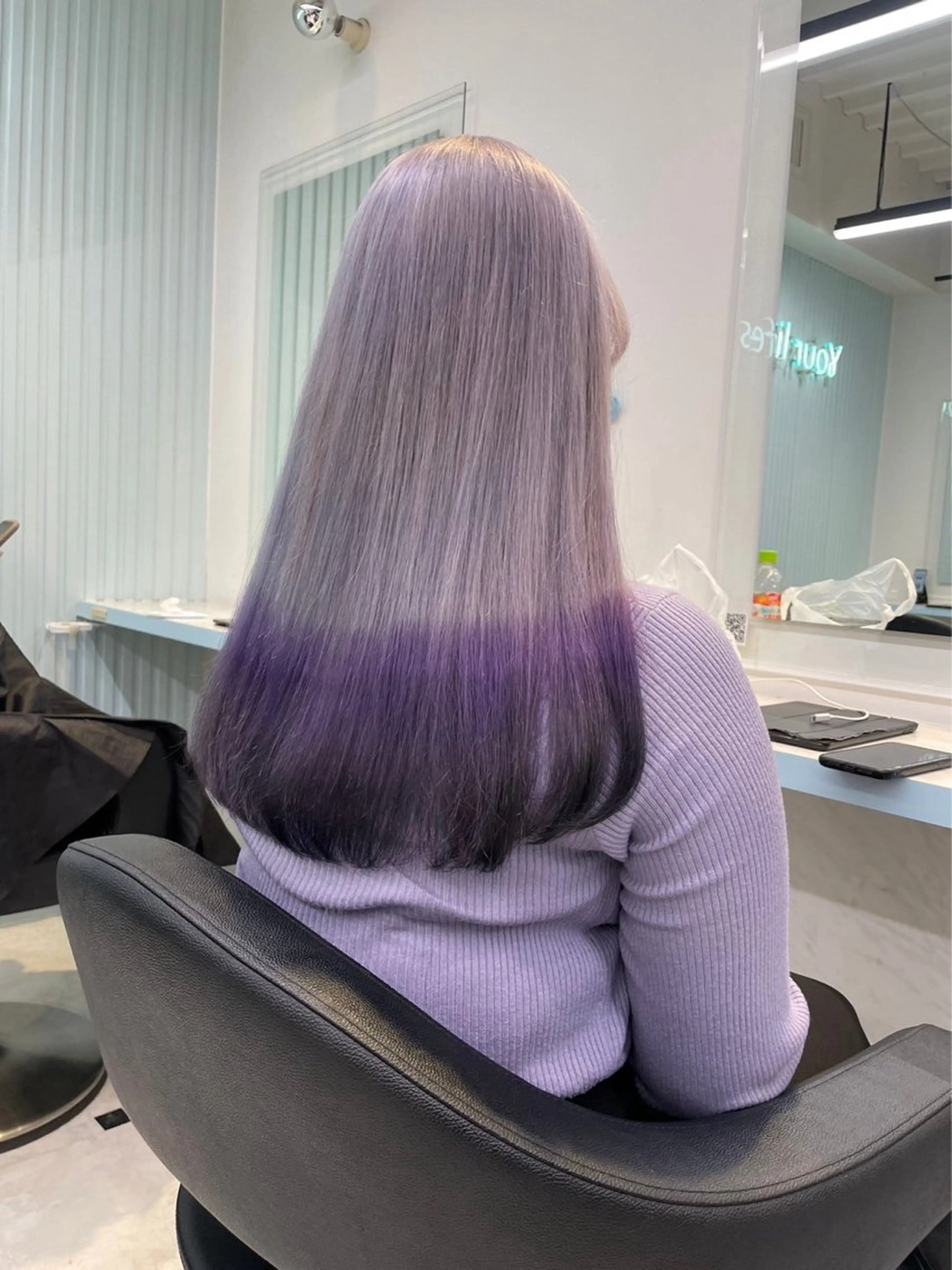 ロング カラー ハイトーン🌈メンズ カット♡Machanのヘアスタイル