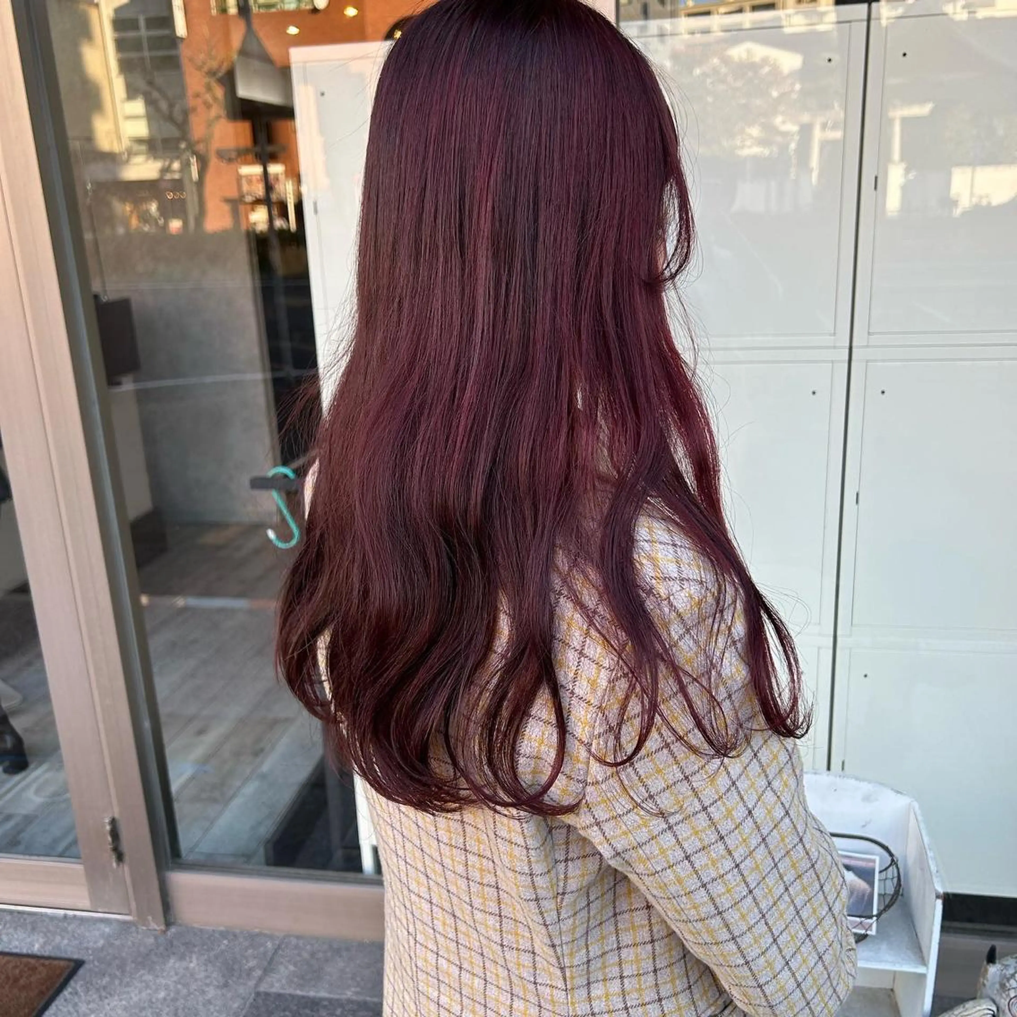 ロング カラー ブリーチ ダブルカラー ブリーチなしカラー レッドカラー ヘアカラー ｲﾁｶﾜ ﾐｵ/ minim hairのヘアスタイル