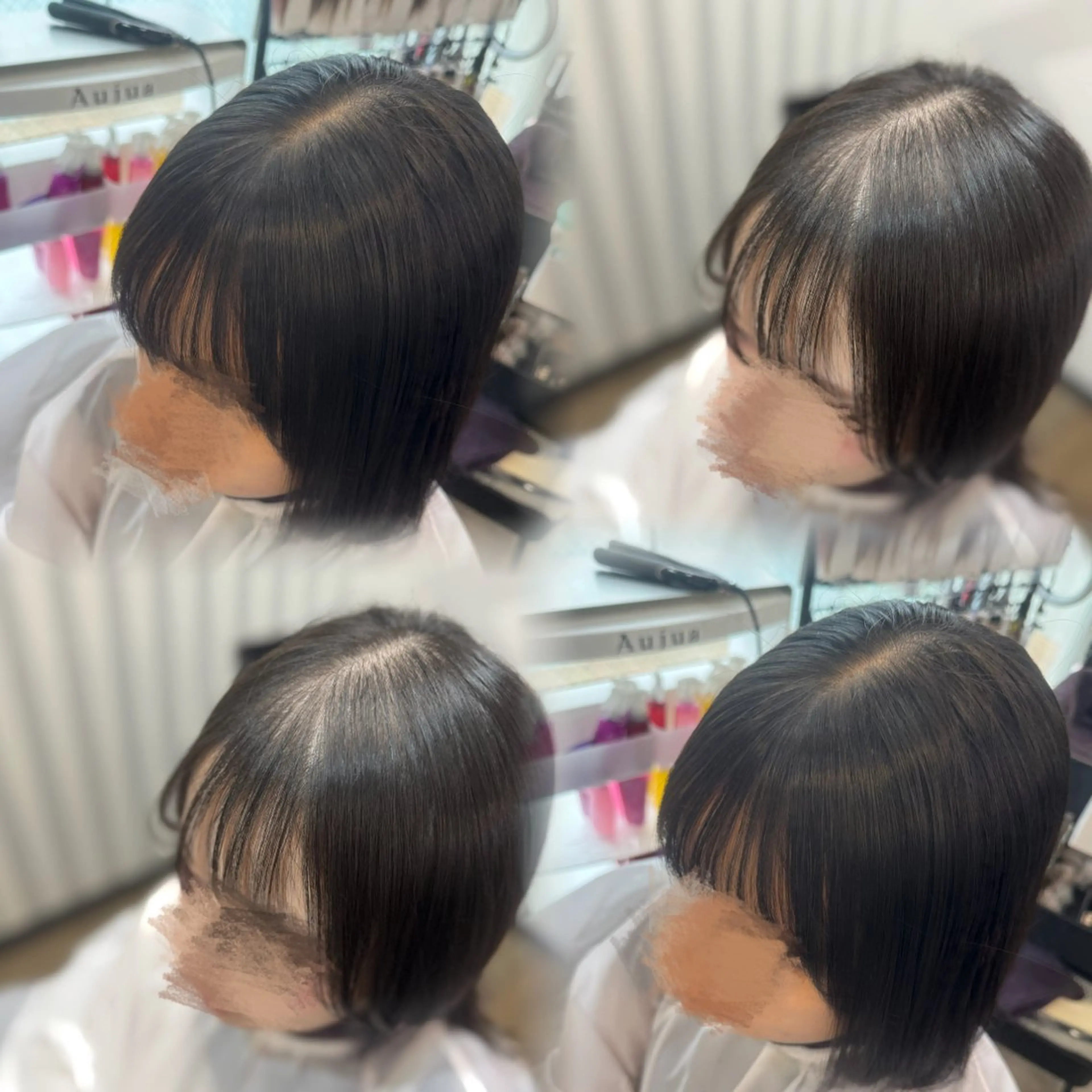 🤍縮毛矯正(前髪のみ)の写真