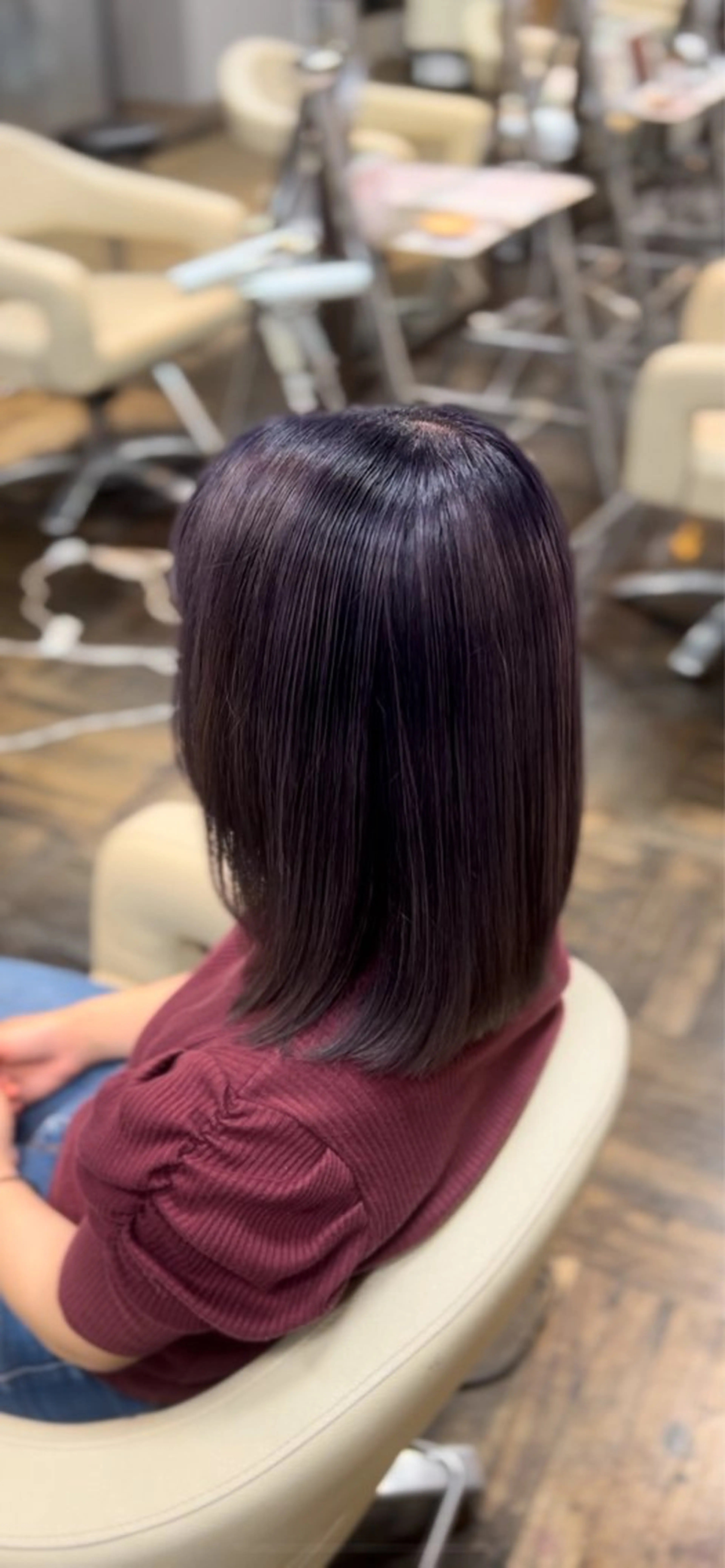 ショート ヘアカラー 阿倍野/髪質改善 /縮毛矯正/坪田幸広のヘアスタイル