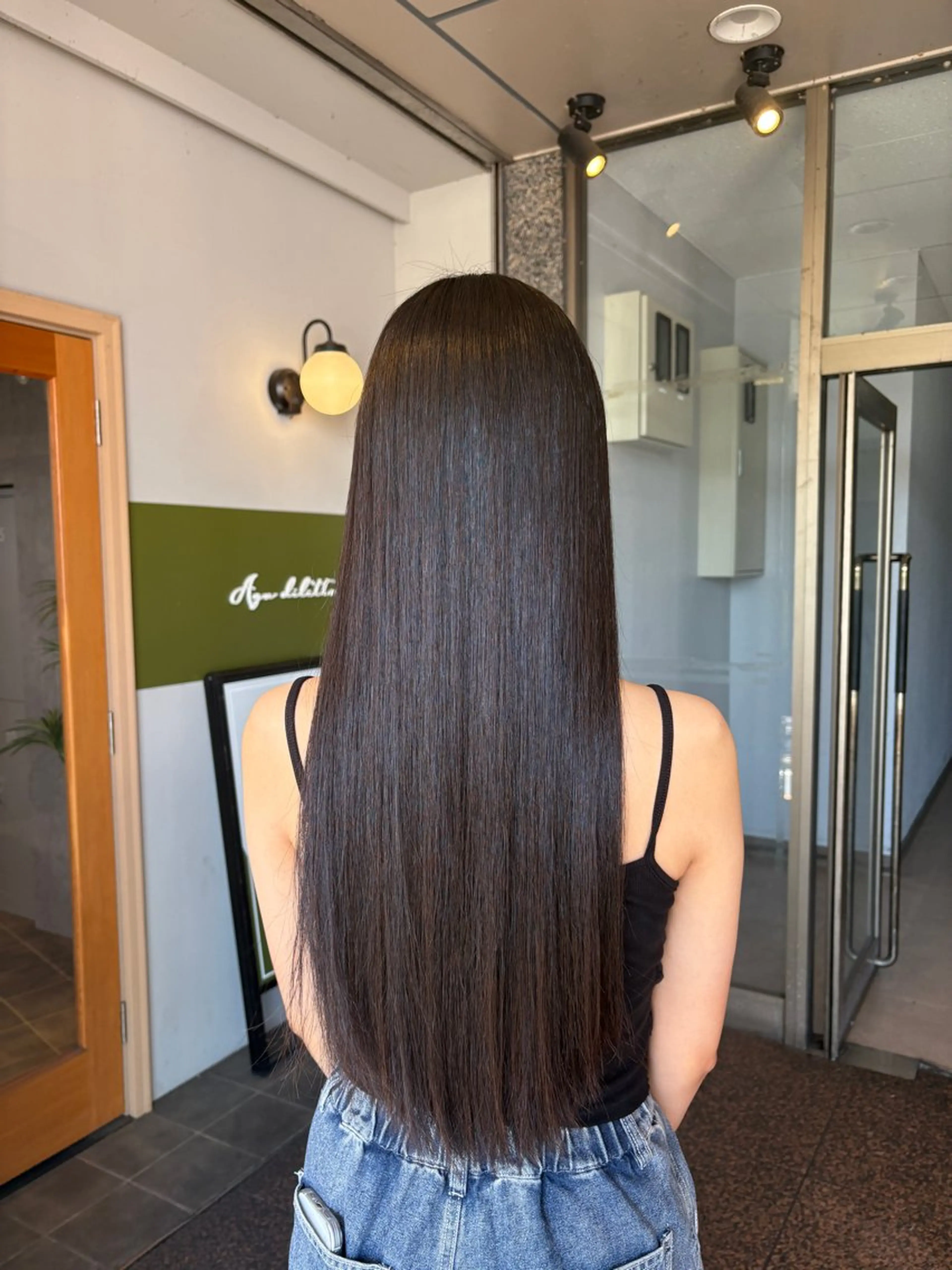 ロング カット 縮毛矯正 トリートメント Akko💋 モデル大募集です！のヘアスタイル