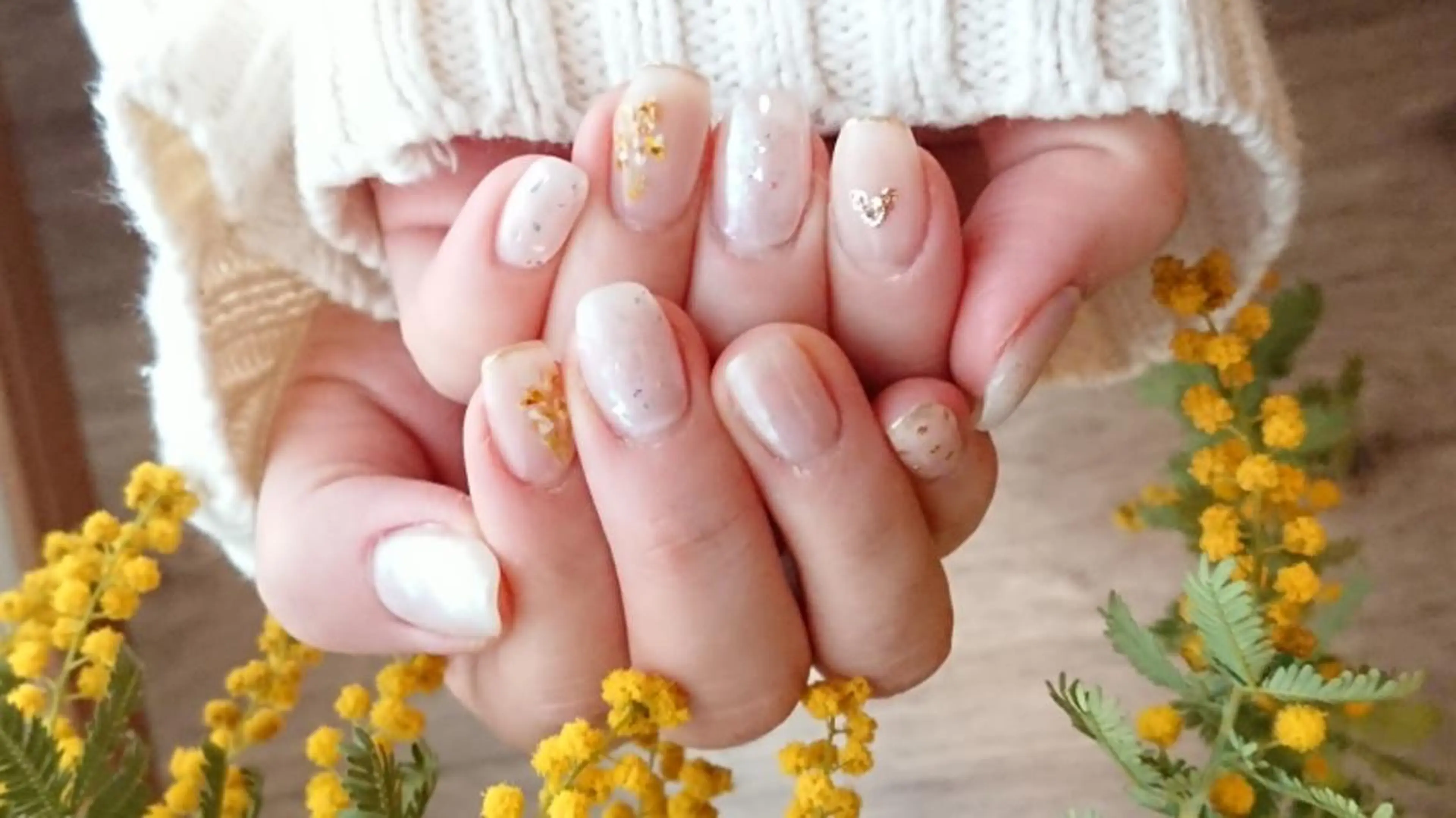 ネイル ハンドネイル shellnail さなえのネイルデザイン