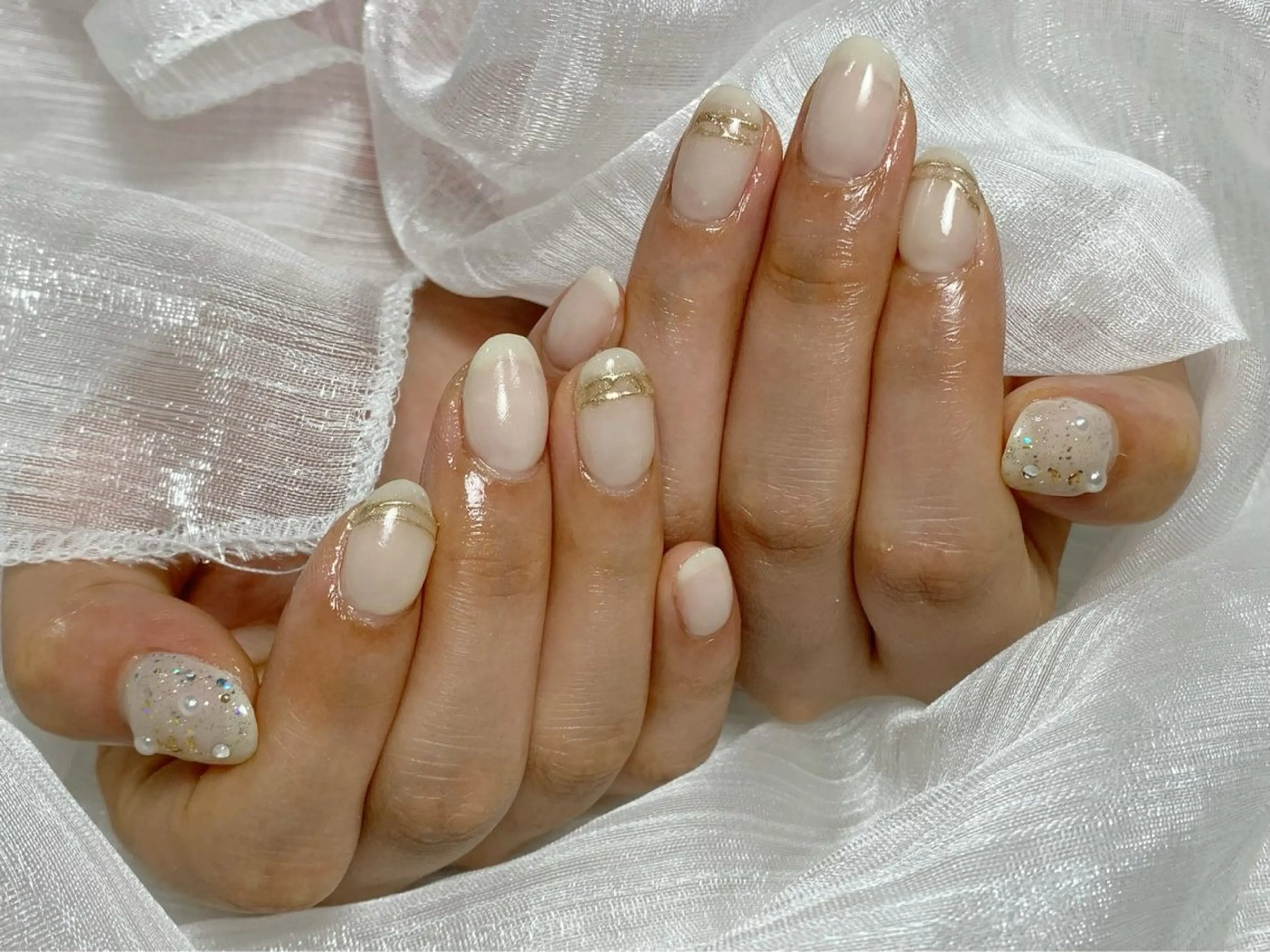 ネイル ハンドネイル D‘OPALEサロン所属・トパサロン 上野kkのネイルデザイン