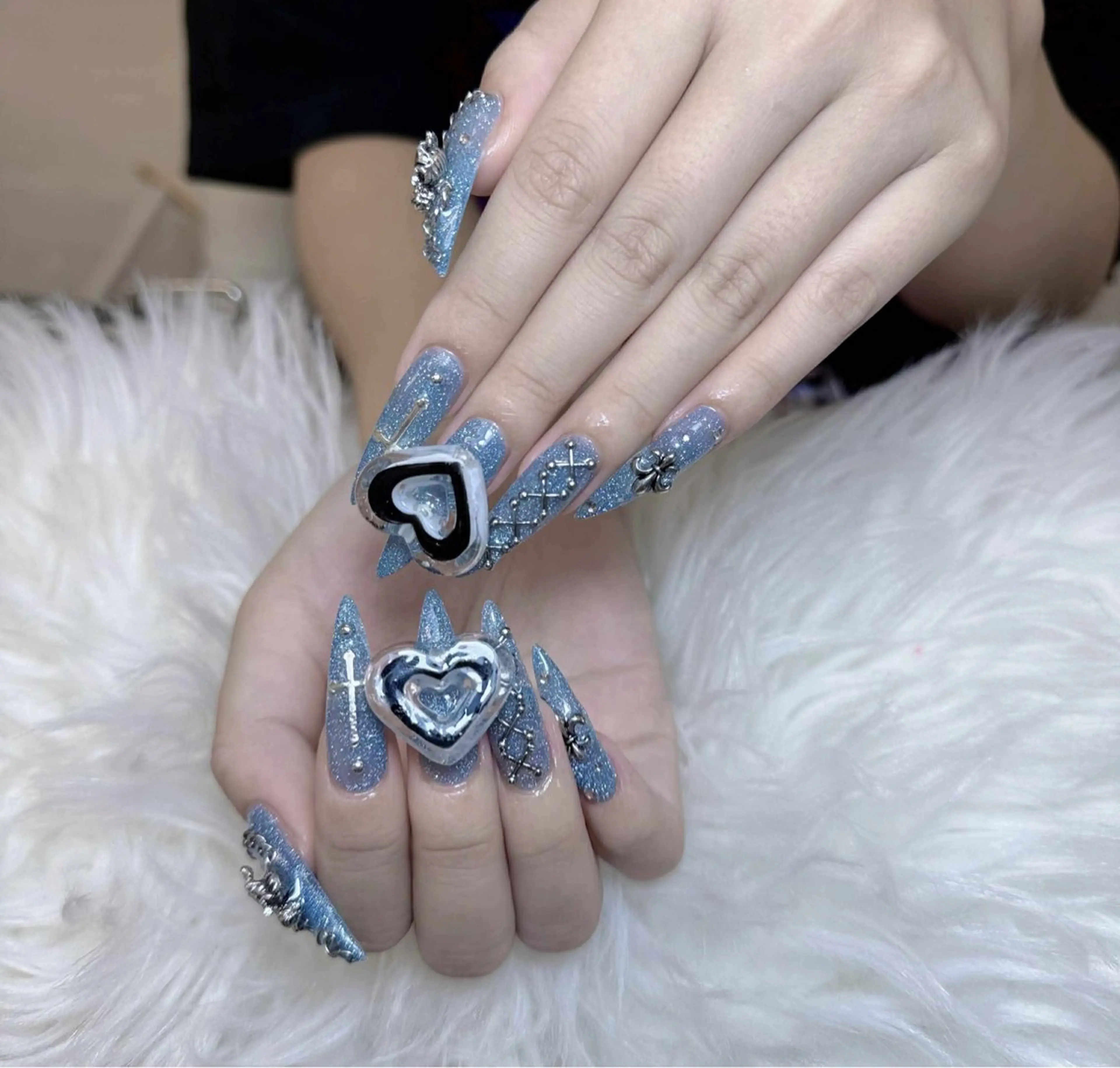 ネイル ハンドネイル ハンドケア Anh Nail 歌舞伎町のネイルデザイン