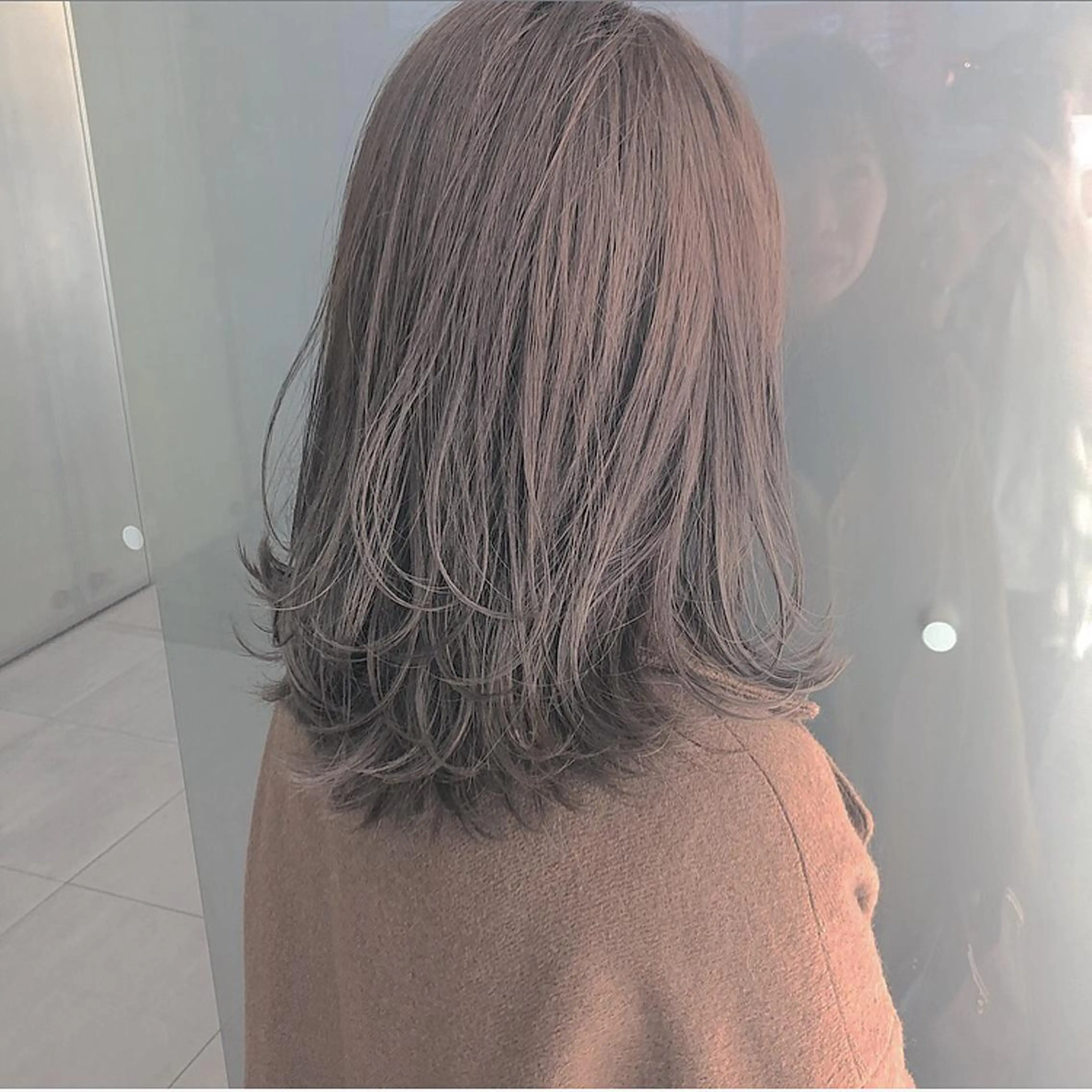 ミディアム カラー カット ヘアカラー モテ髪支持率NO.1 KENJIROのヘアスタイル