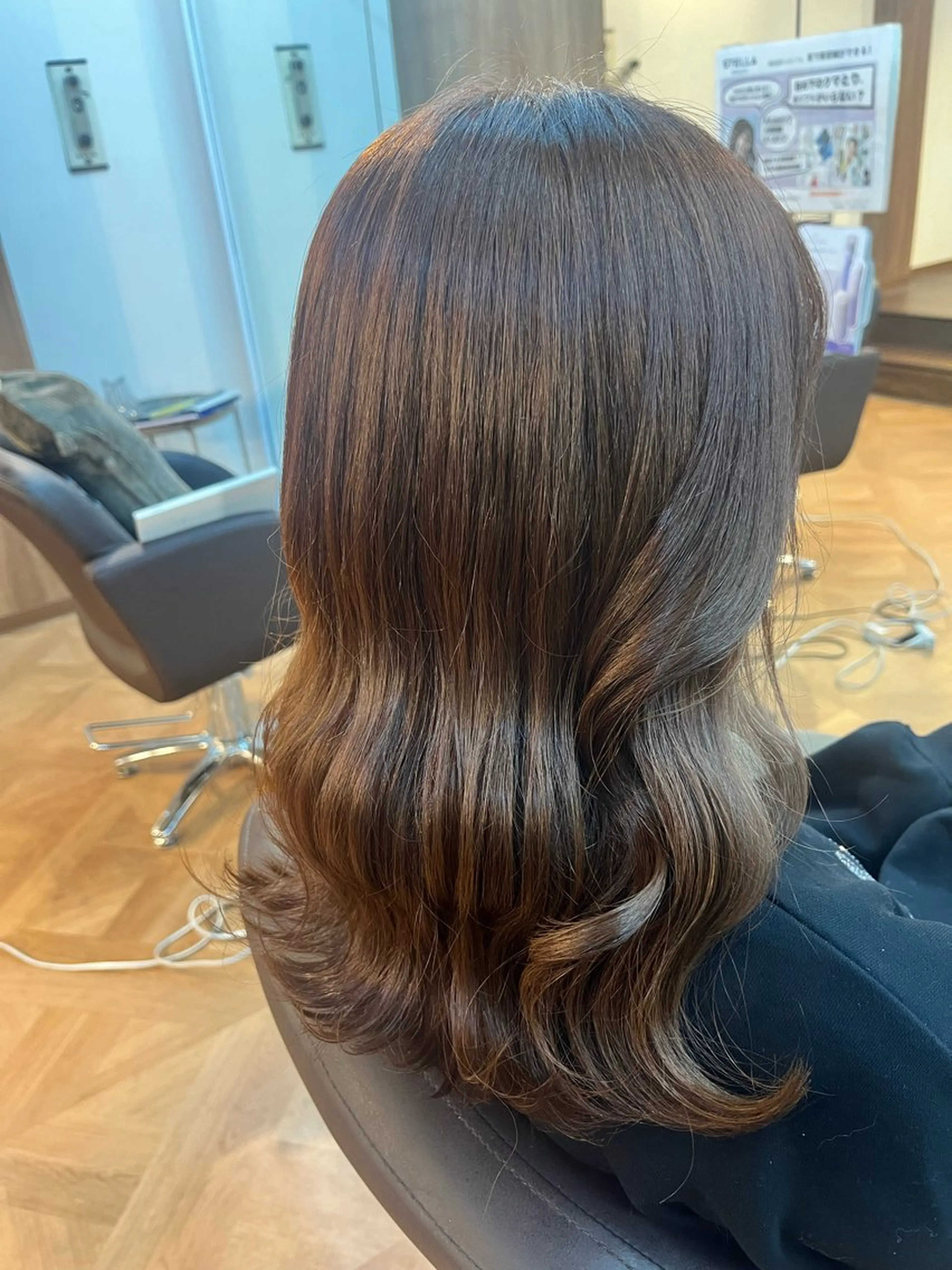 セミロング 🍒Ayana🍒 艶カラー🍒のヘアスタイル