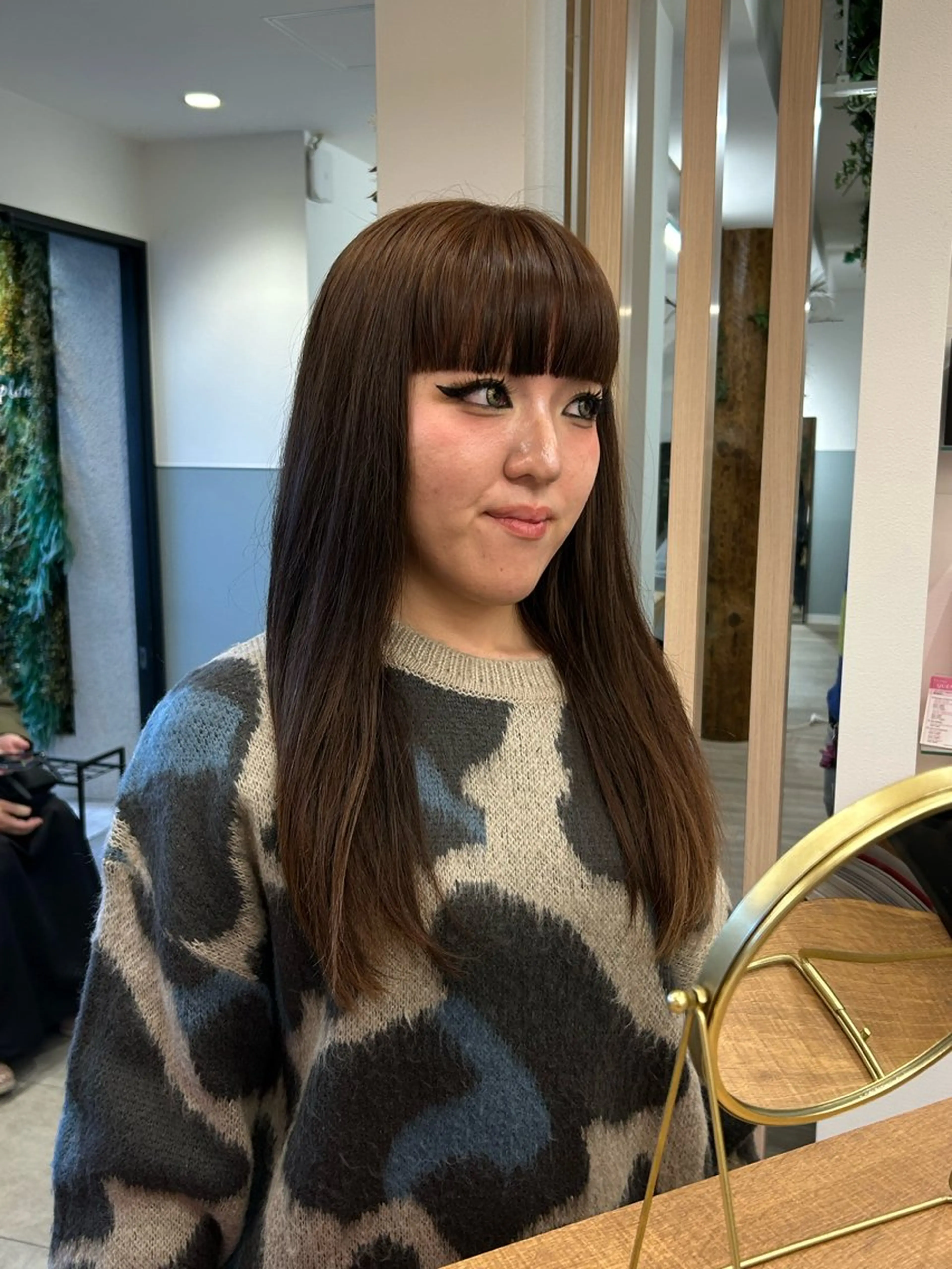 ロング カラー ヘアカラー トリートメント 🪽ゆな 🪽のヘアスタイル