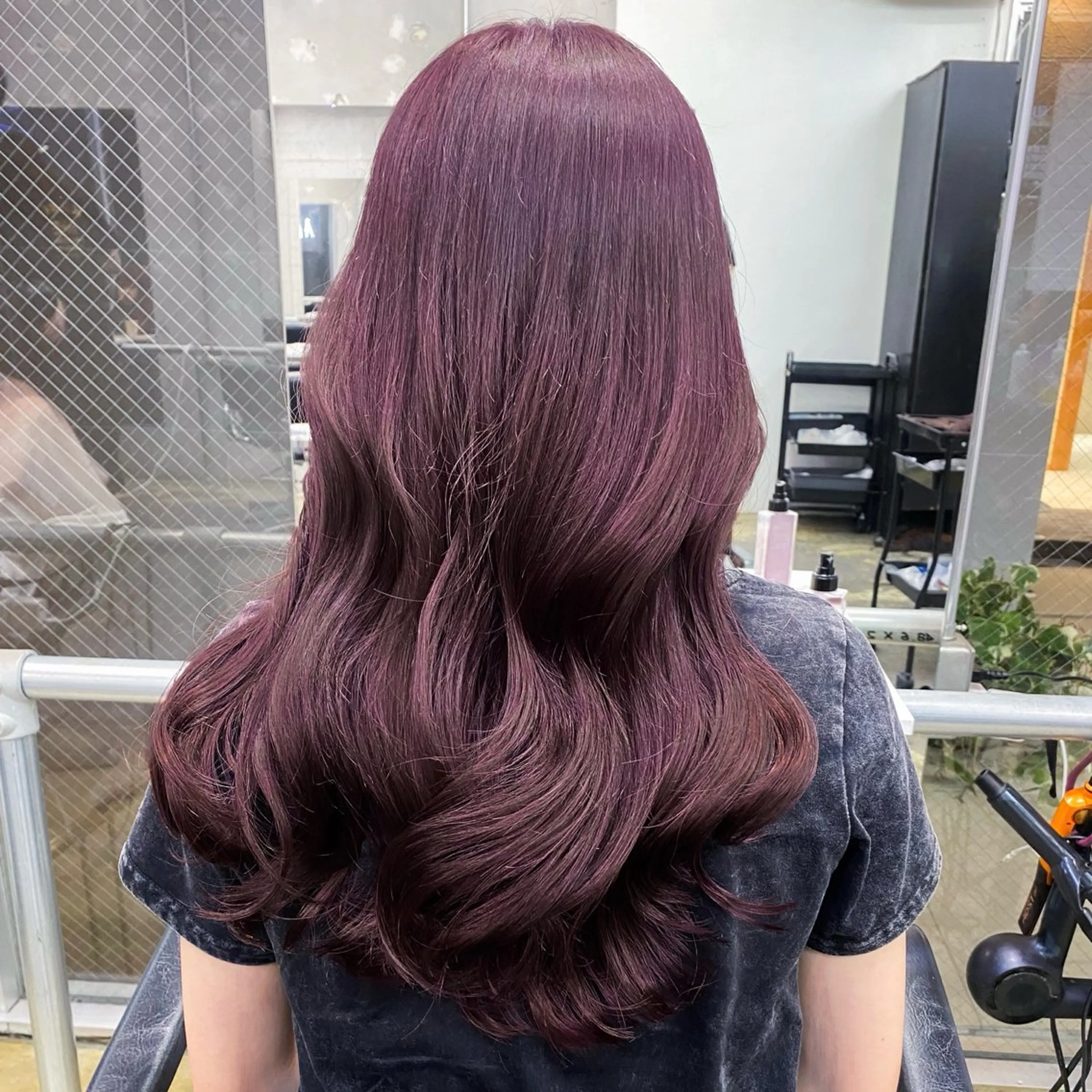 ロング カラー ヘアアレンジ ヘアカラー トリートメント 🎀暖色/ベージュ× ハイトーン💫りののヘアスタイル