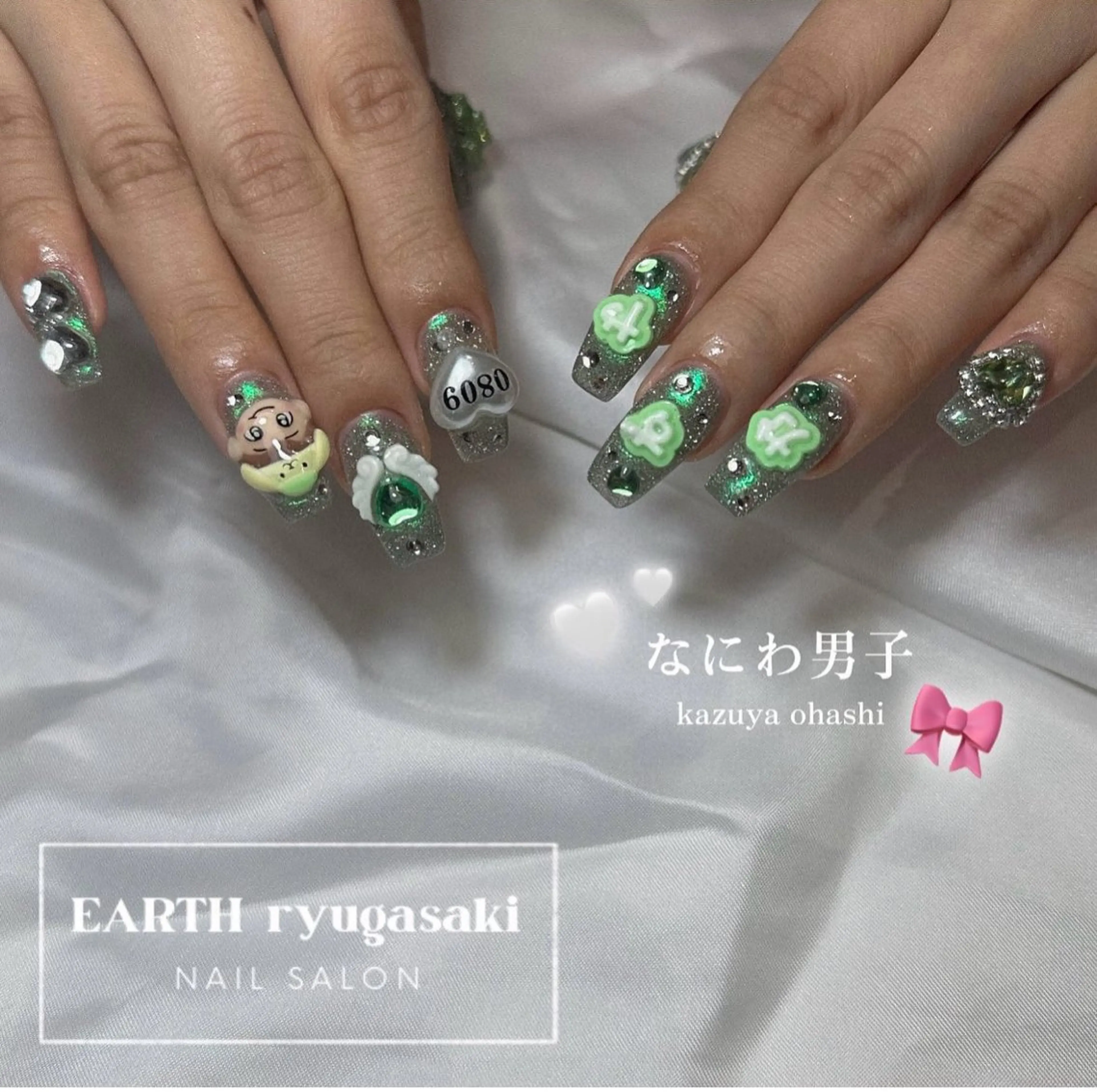 ネイル hair&make EARTH coiffure beaute 龍ケ崎店所属・tomita ayakaのネイルデザイン