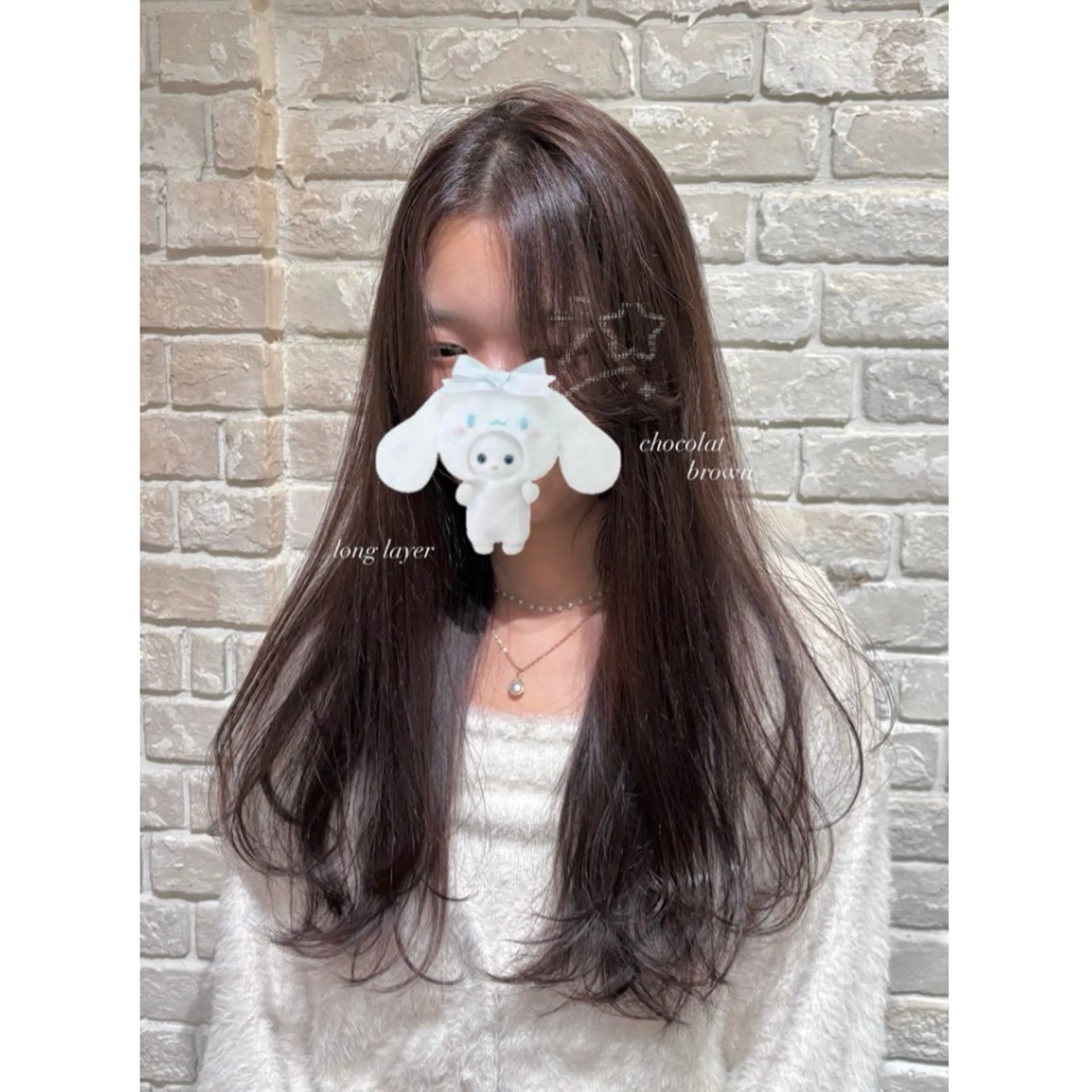 ロング カラー ブリーチ 透明感カラー ダブルカラー インナーカラー 髪質改善 ヘアカラー elto所属・ひ な た⌇ elto 四条烏丸のヘアスタイル