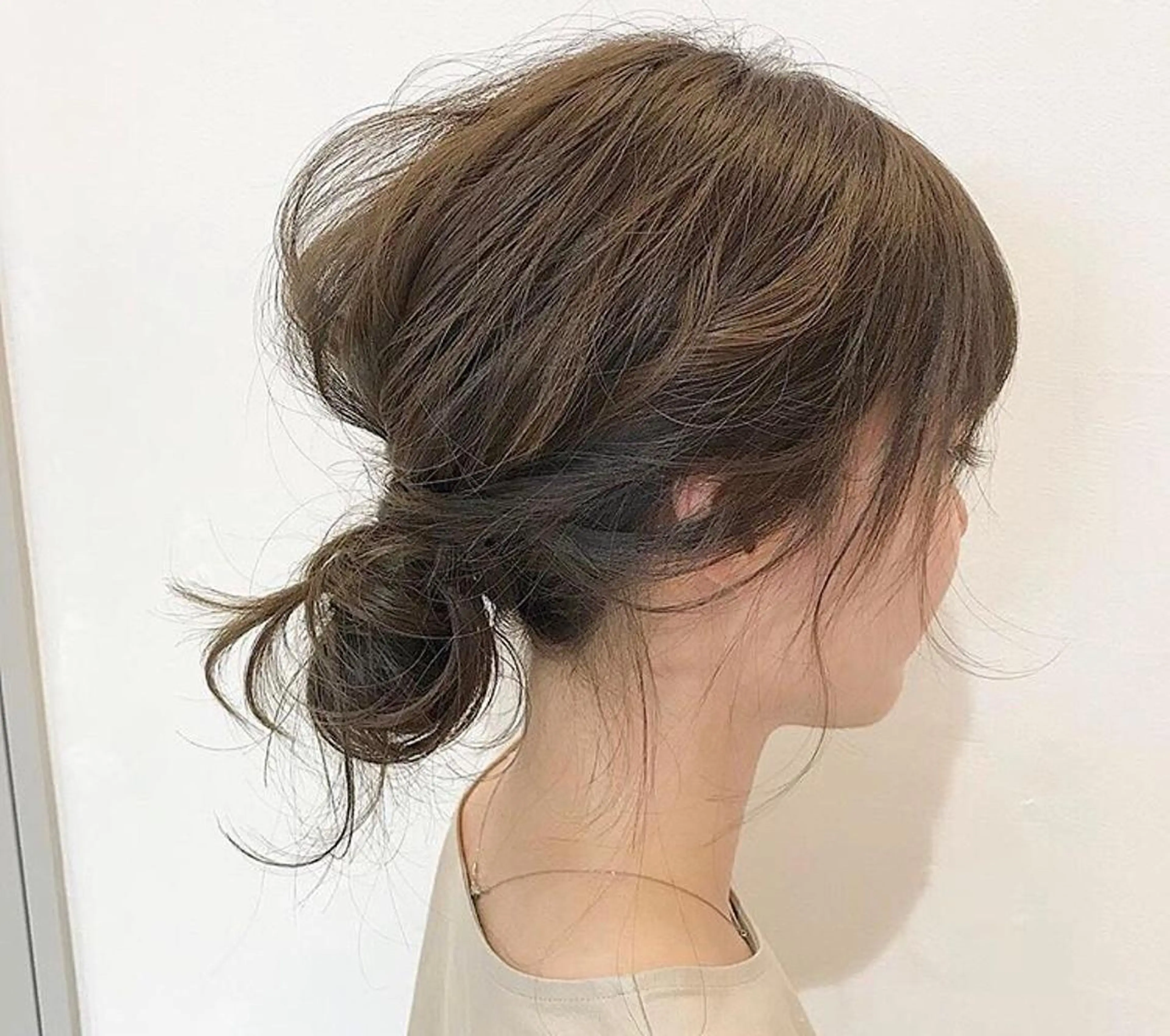 セミロング 河田 海陽のヘアスタイル