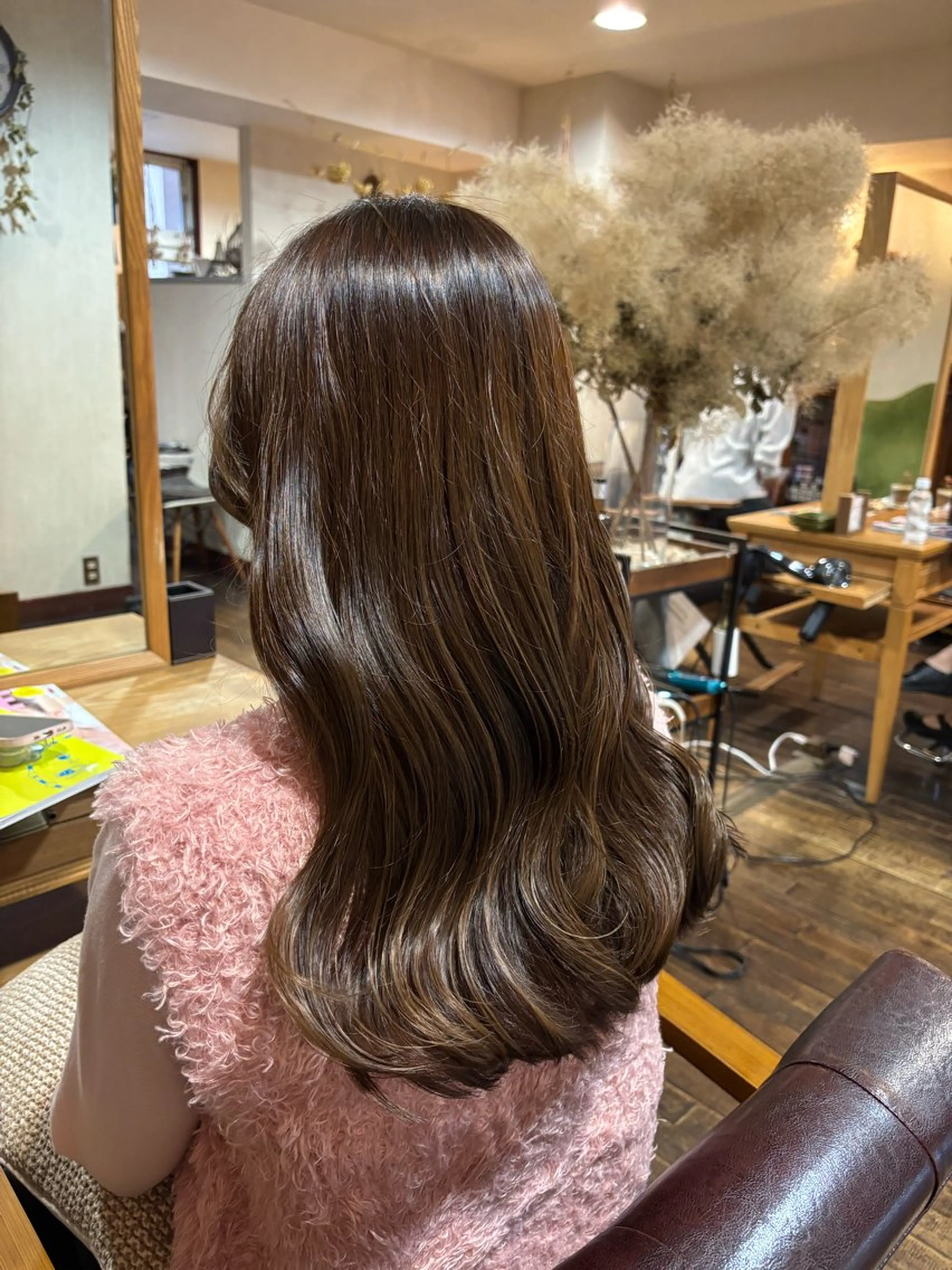 カラー ブラウンカラー アカリ😸🫶 アメリシュシュのヘアスタイル