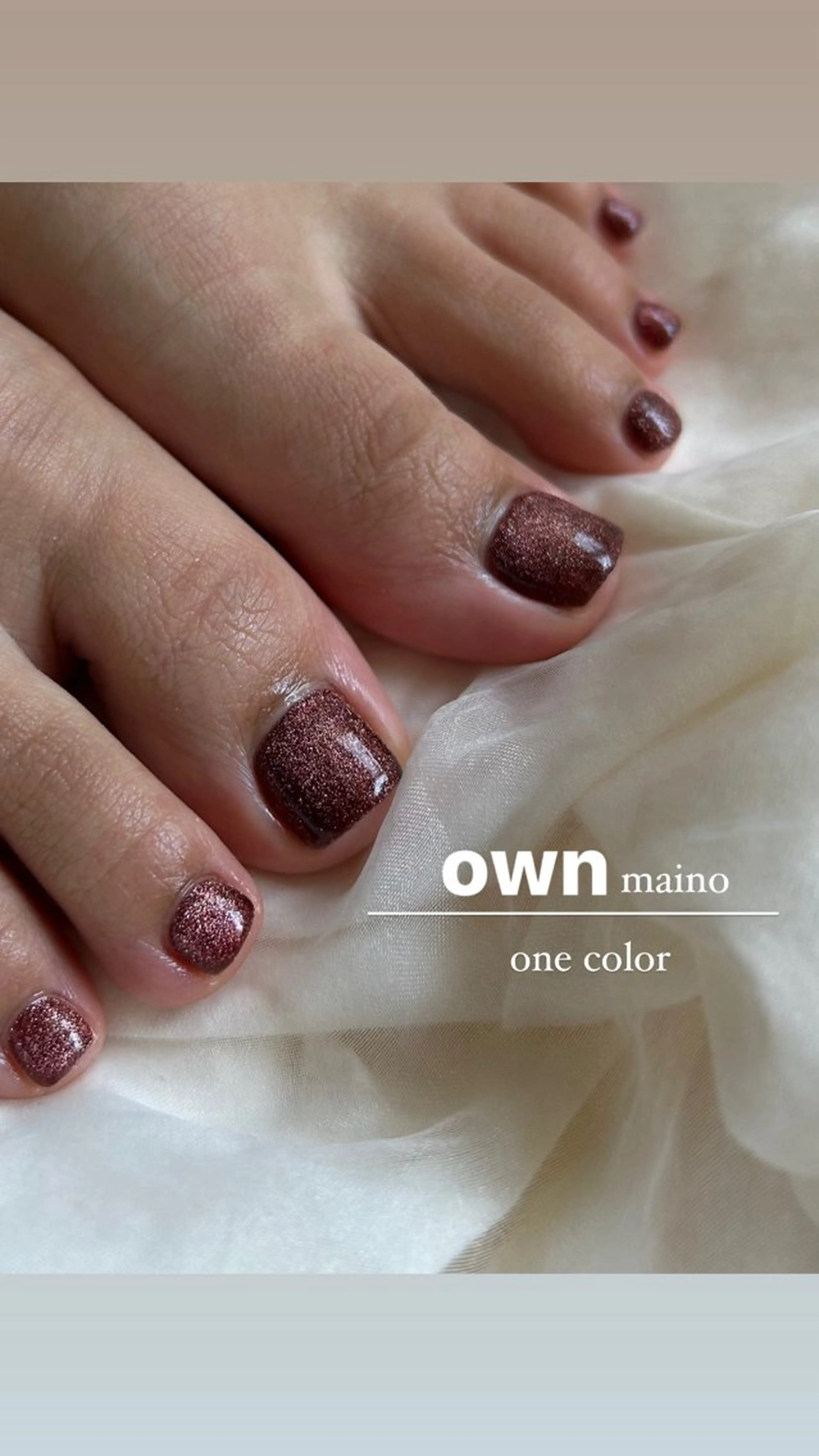 ネイル フットネイル nailroom own所属・maino ( own　)のネイルデザイン