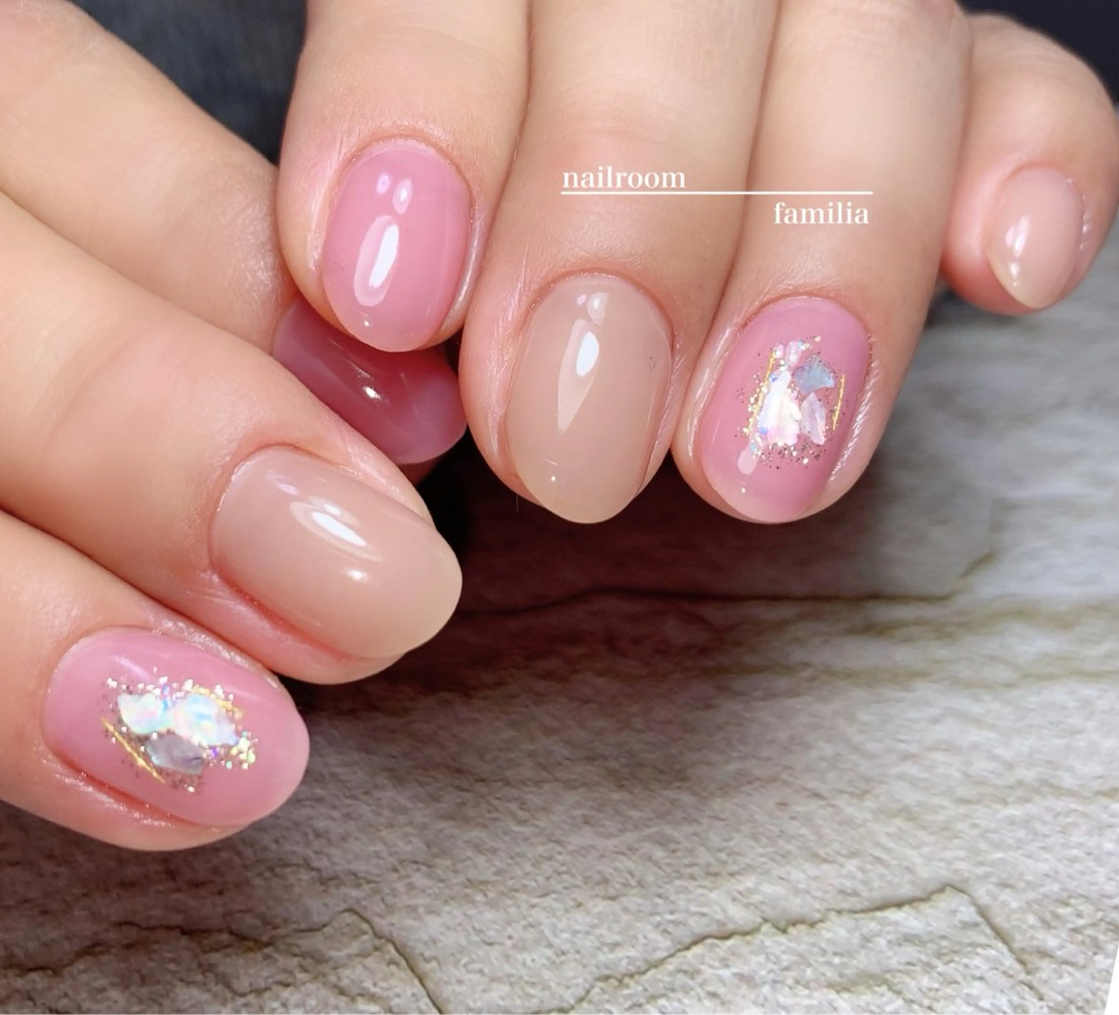 ネイル ハンドネイル -nailroom- familiaのネイルデザイン