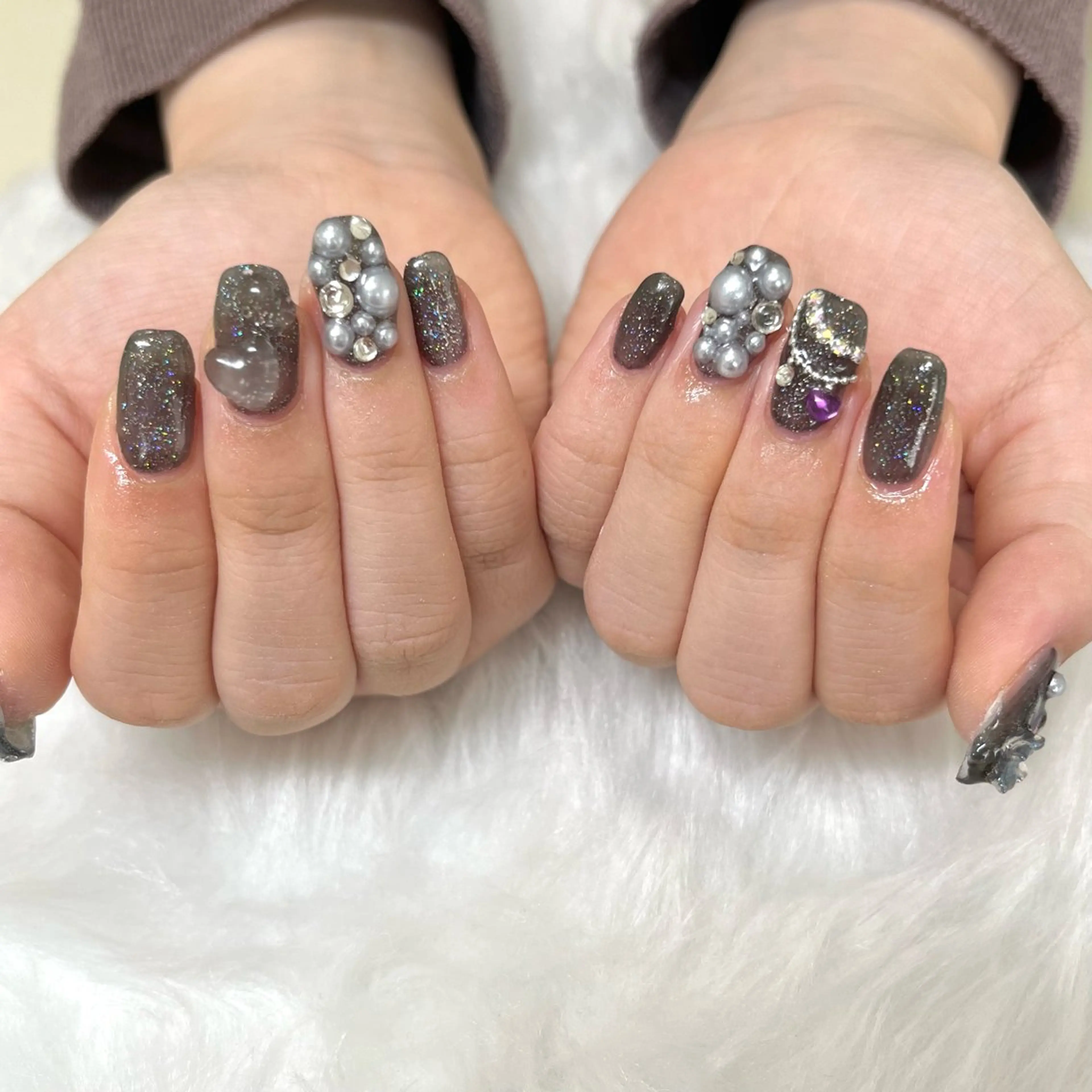 ネイル 持ち込み ハンドネイル nail salon orchidのネイルデザイン