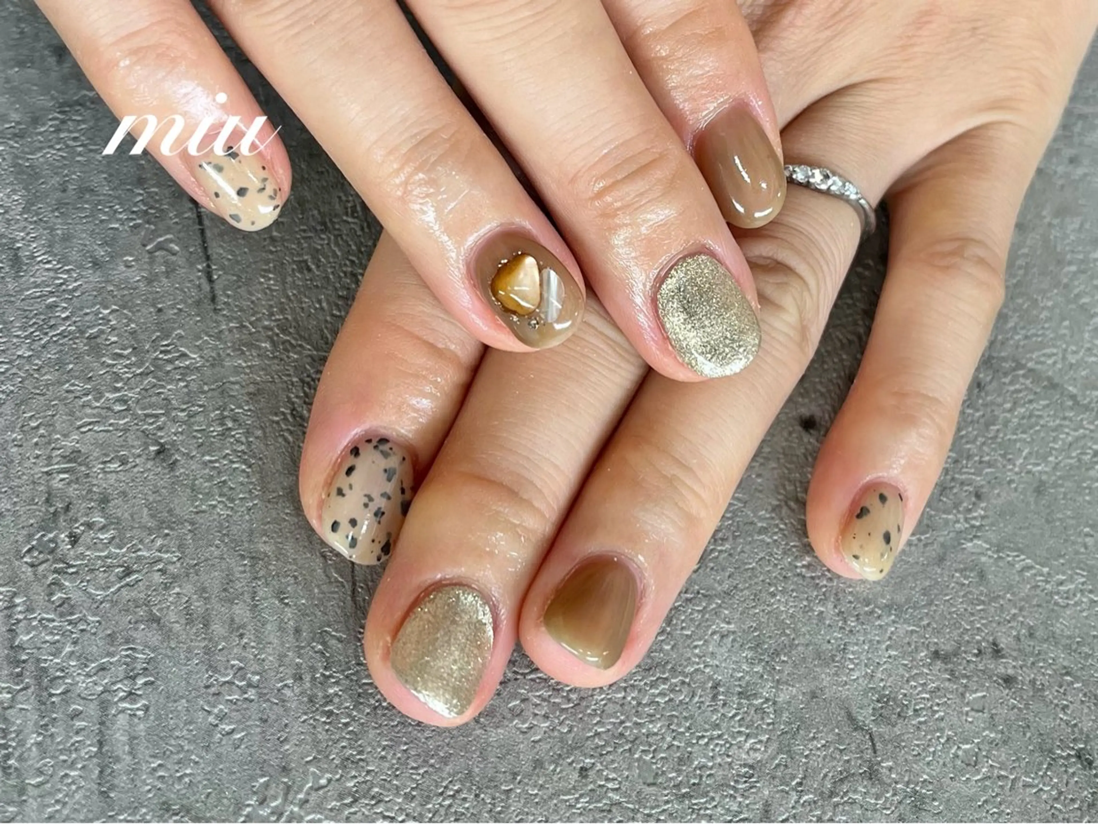 ネイル ハンドネイル miu nail 🐾Mihoのネイルデザイン