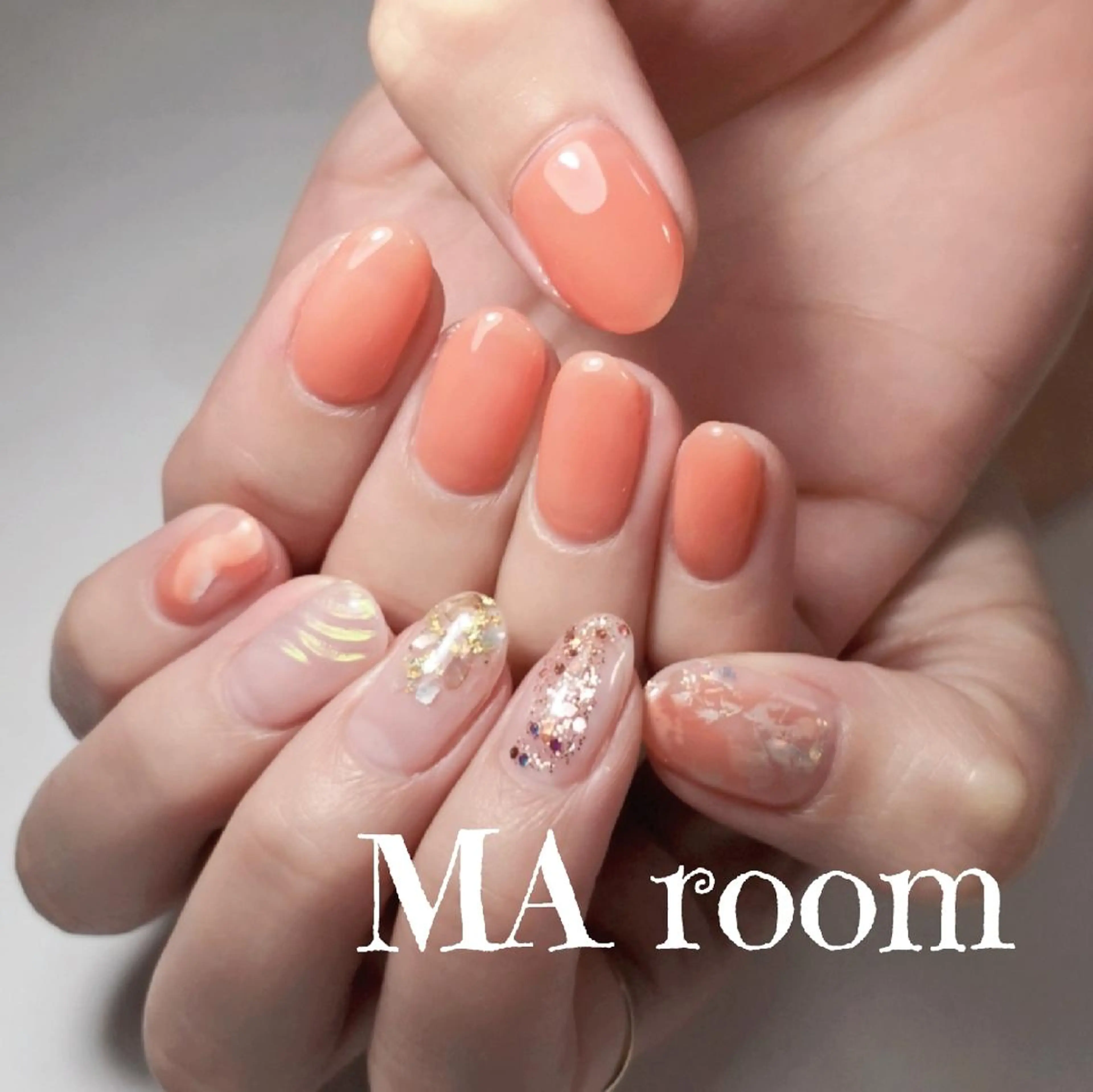 ロング ネイル ＆MERCI所属・&MERCI nail maoのネイルデザイン