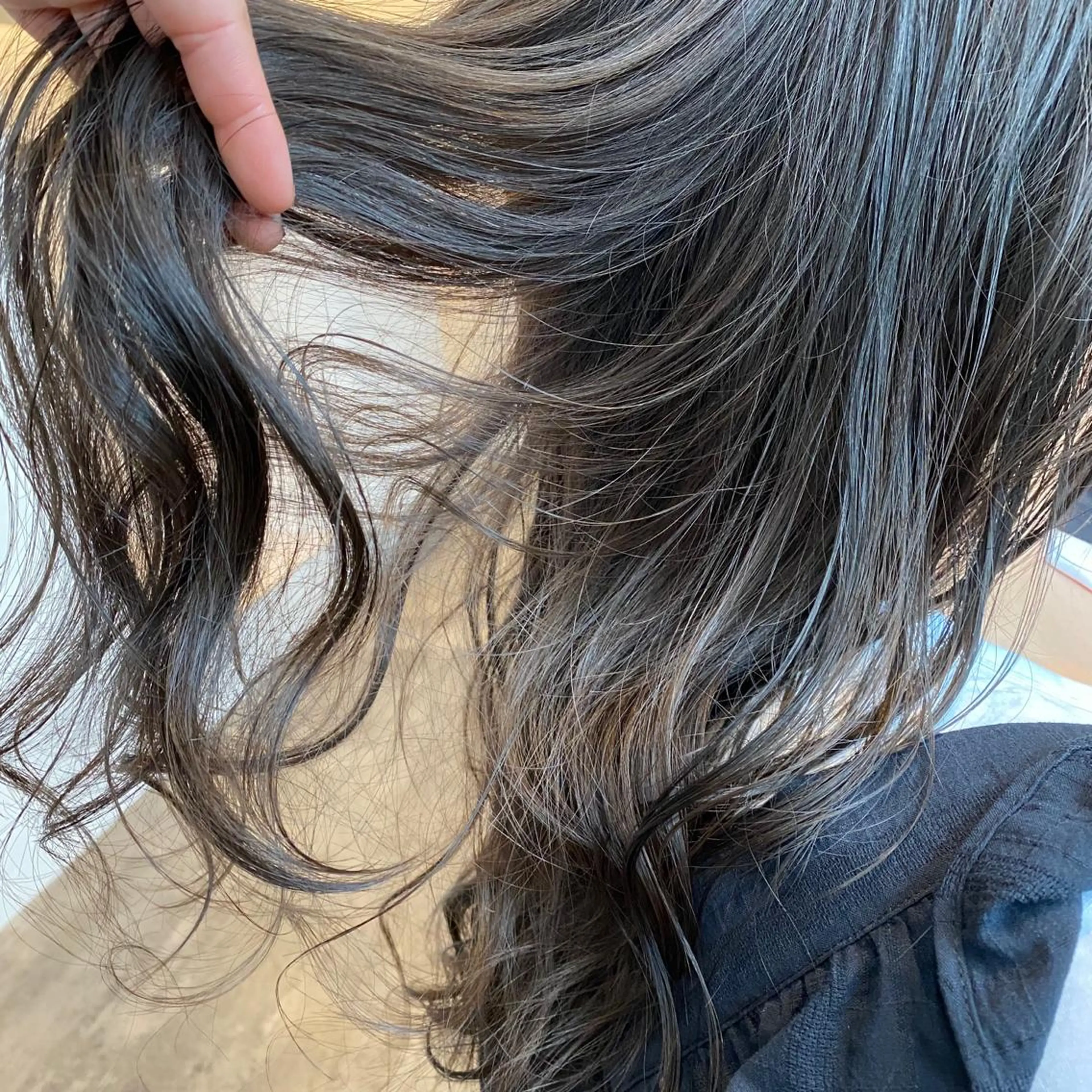 ミディアム カット ヘアカラー Lafith hair lit所属・今井 悠菜のヘアスタイル