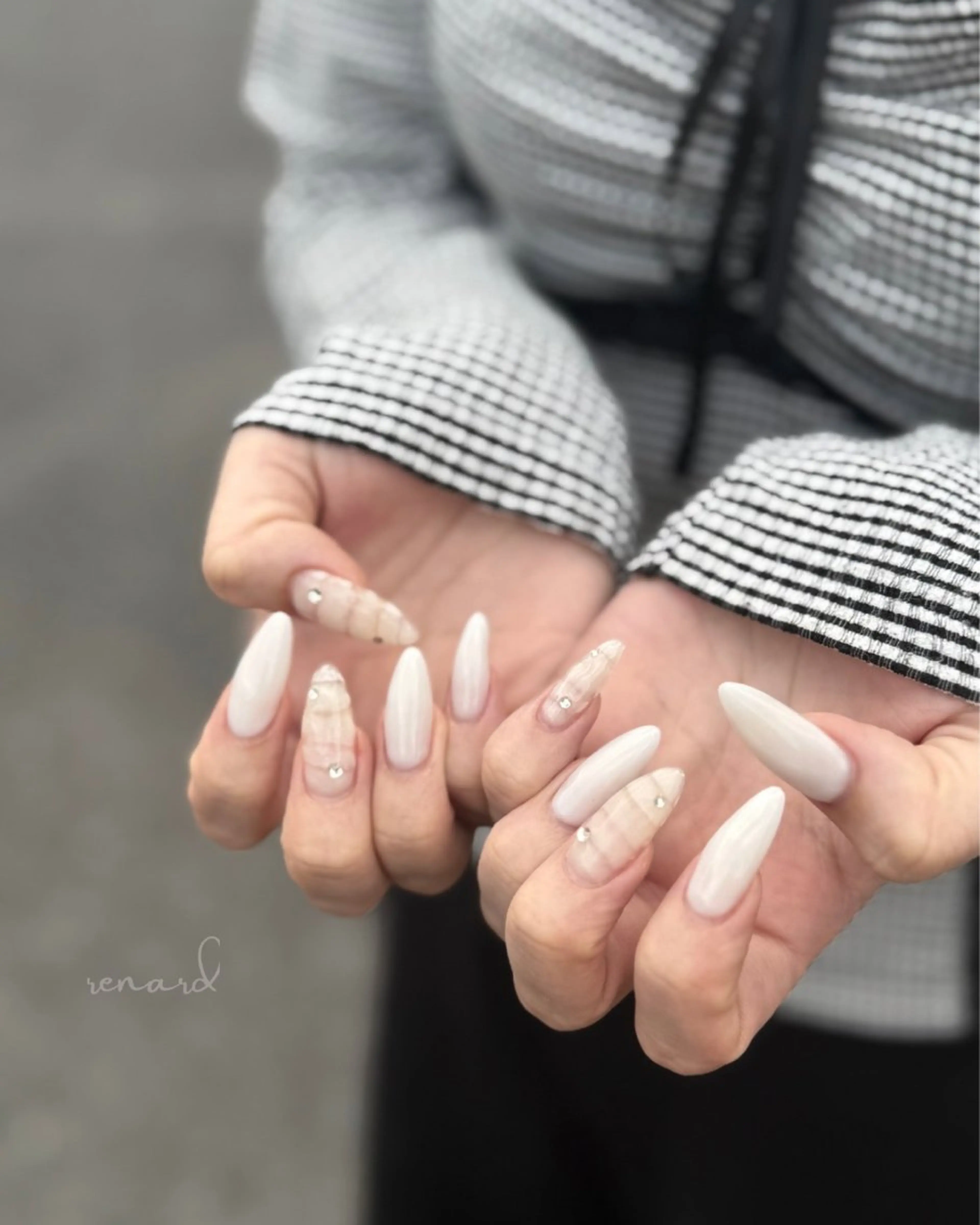 ロング renard nailのネイルデザイン