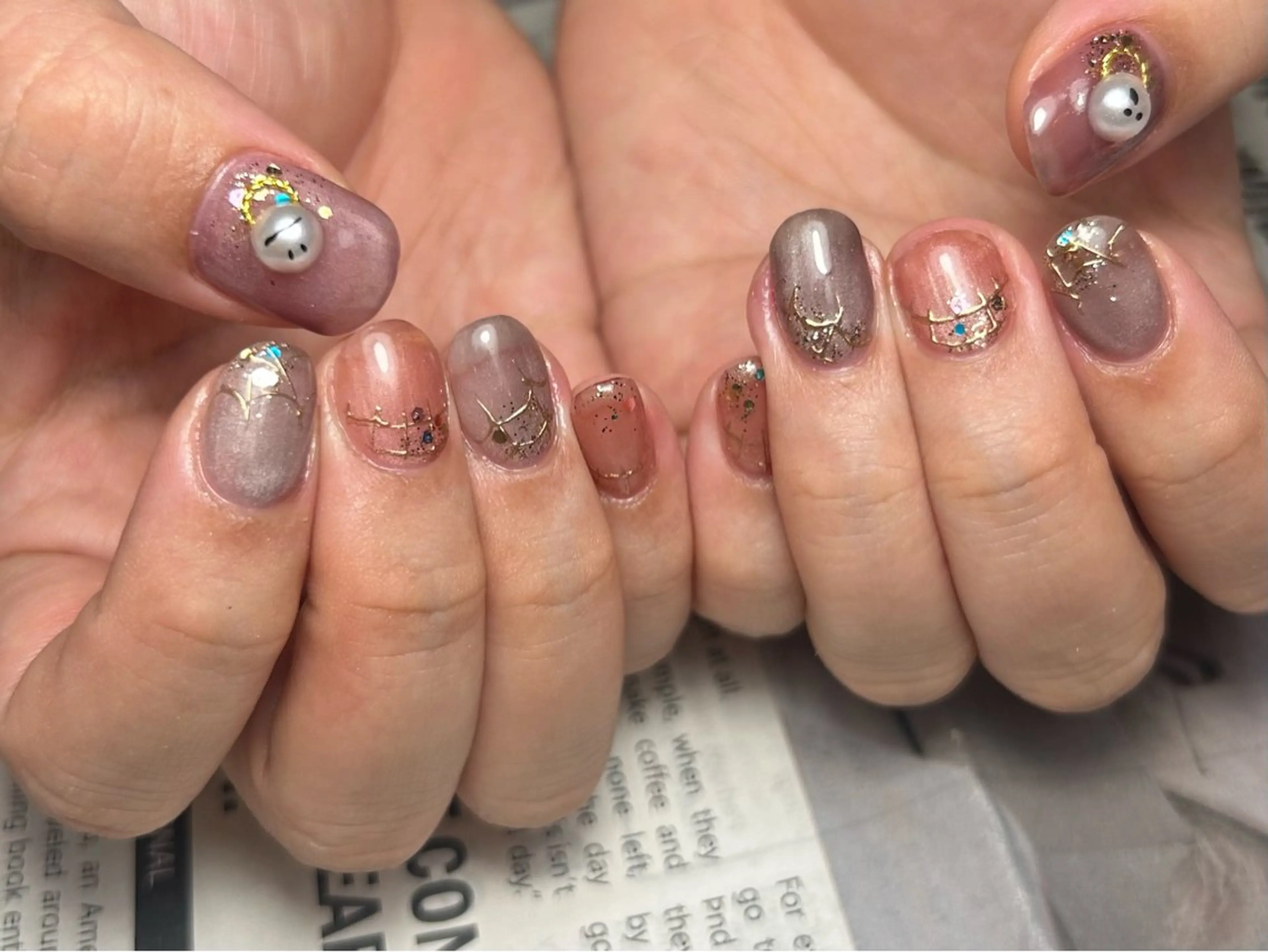 ネイル ハンドネイル Mnailsalon フィルイン対応サロンのネイルデザイン