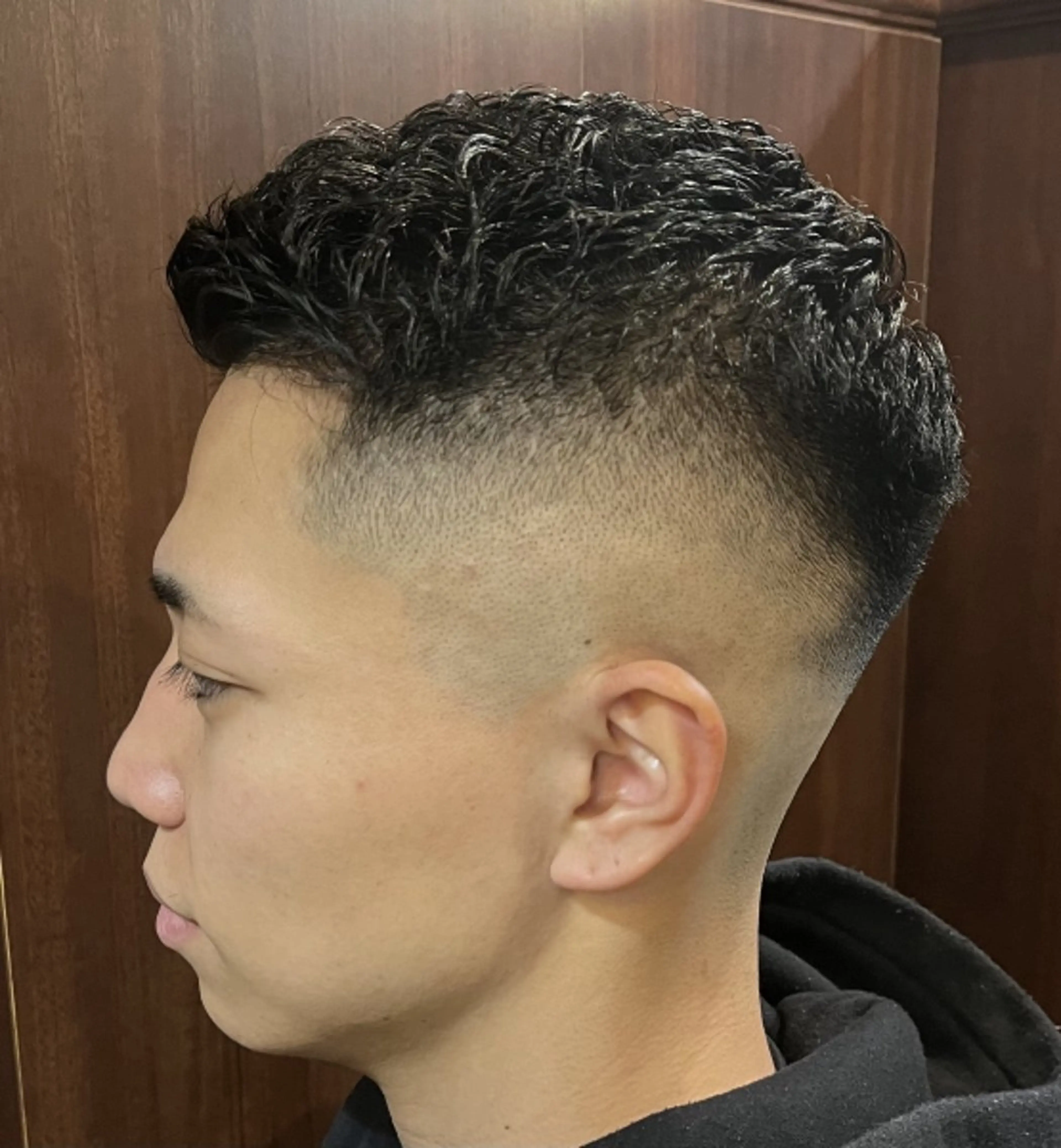 ショート CuMARi所属・予約の95%パーマ 🌈men's専門店のヘアスタイル