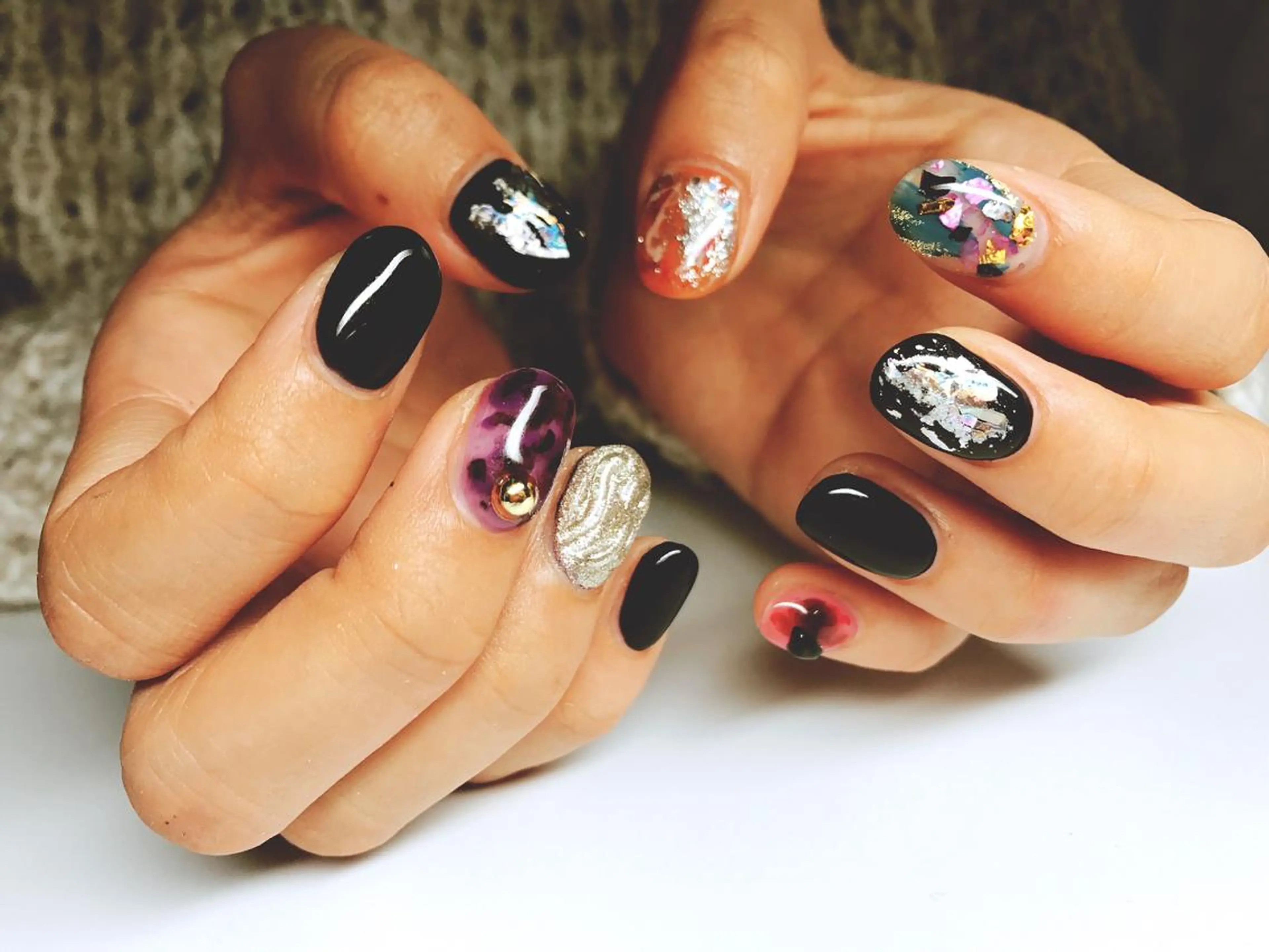 ネイル ニュアンスネイル 【カメレオン】 上村 祥子のヘアスタイル