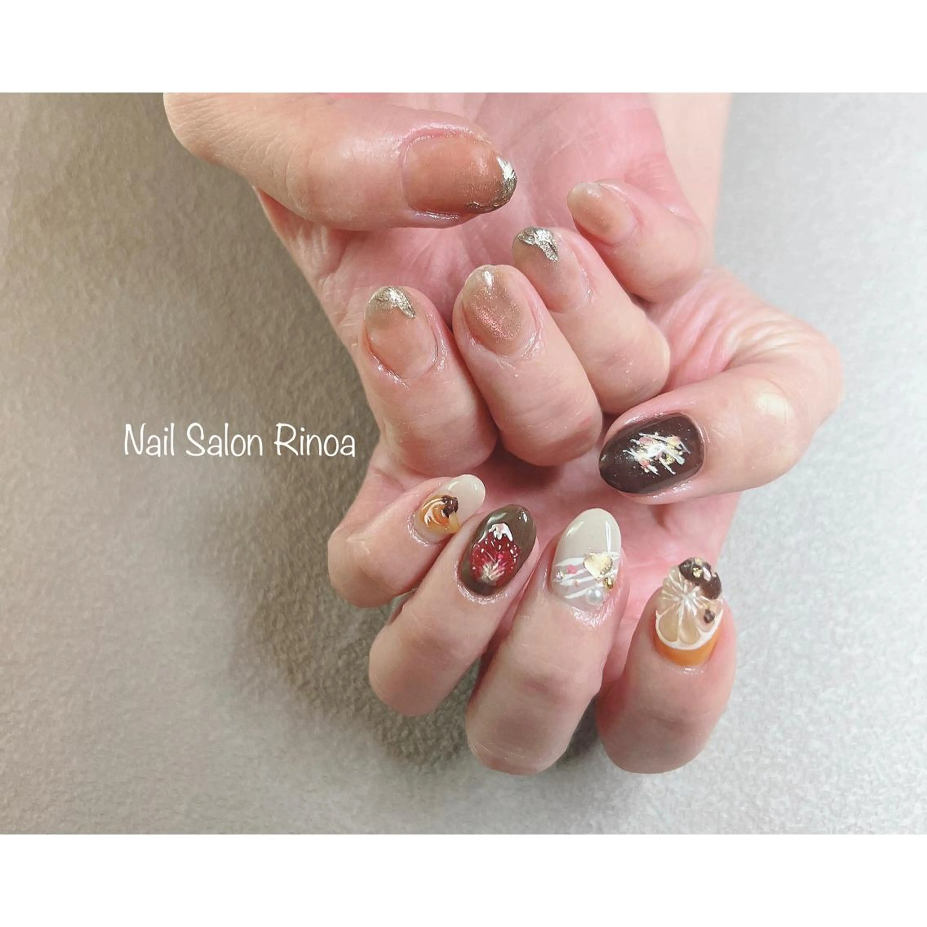ネイル Nail Salon Rinoaのネイルデザイン