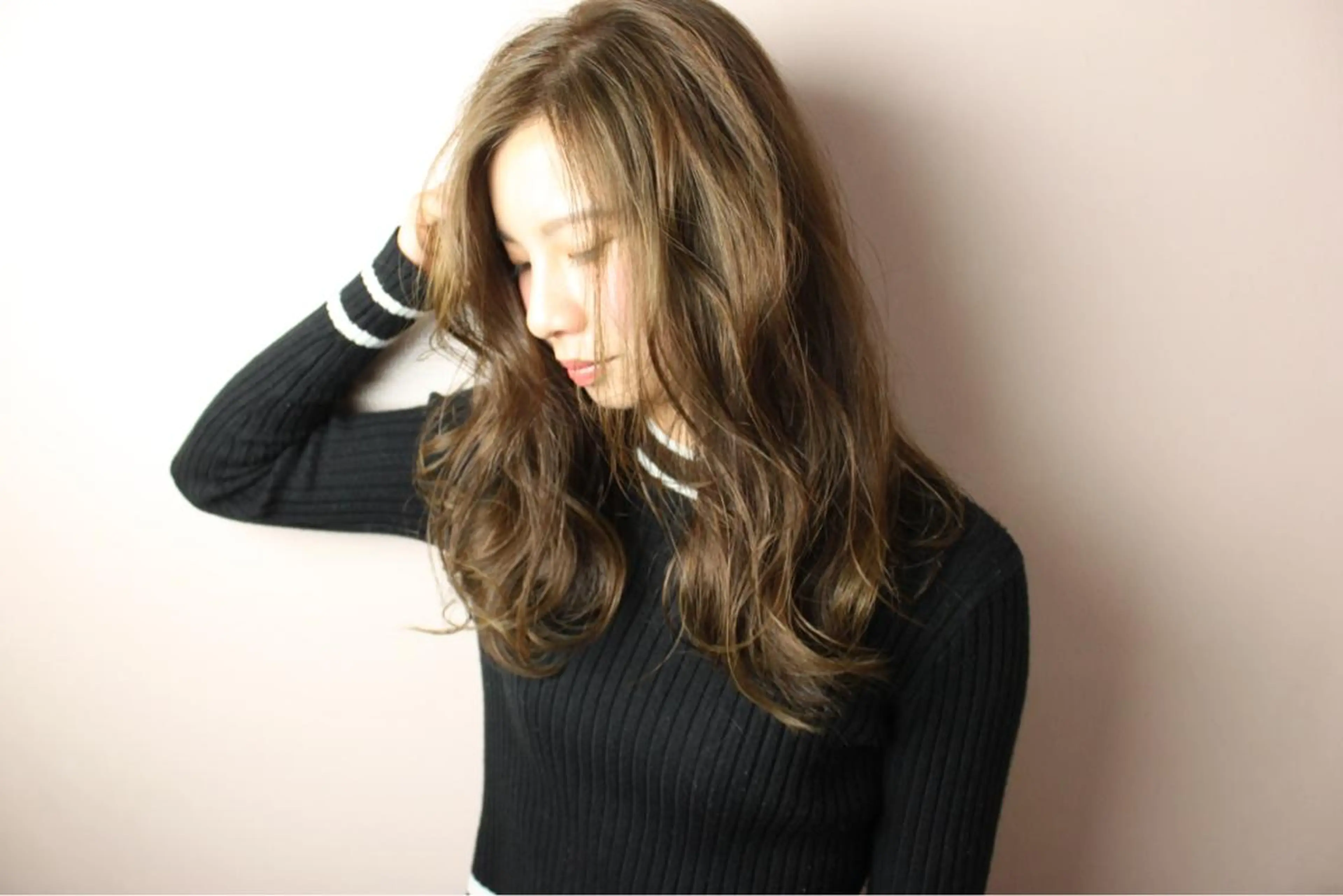 セミロング カラー パーマ ✨U-topia渡邉 大樹【公認資格有】✨のヘアスタイル