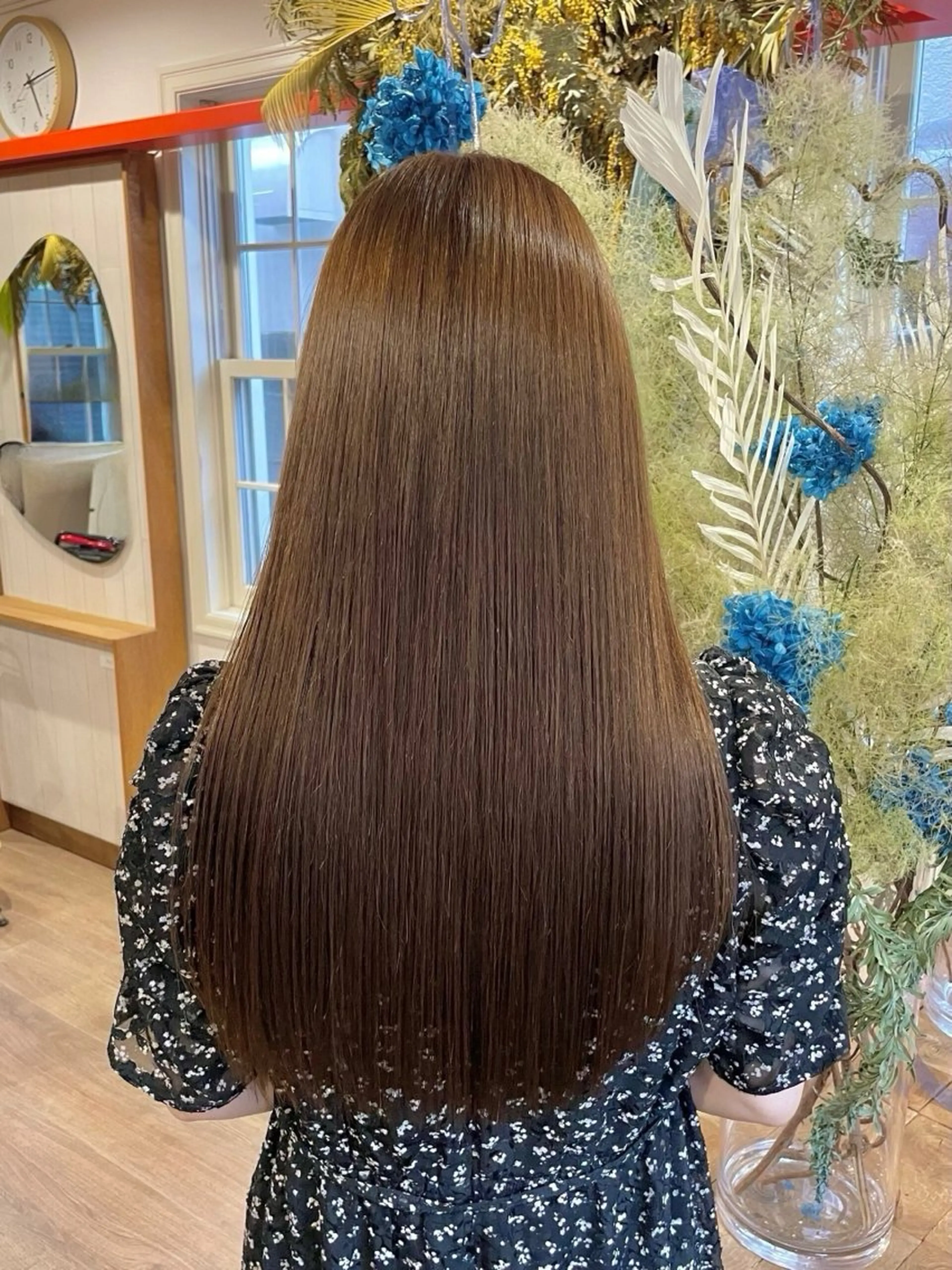 ロング 髪質改善 カット ヘアカラー 縮毛矯正 トリートメント 表参道/髪質改善/ 透明感/遠藤良祈のヘアスタイル