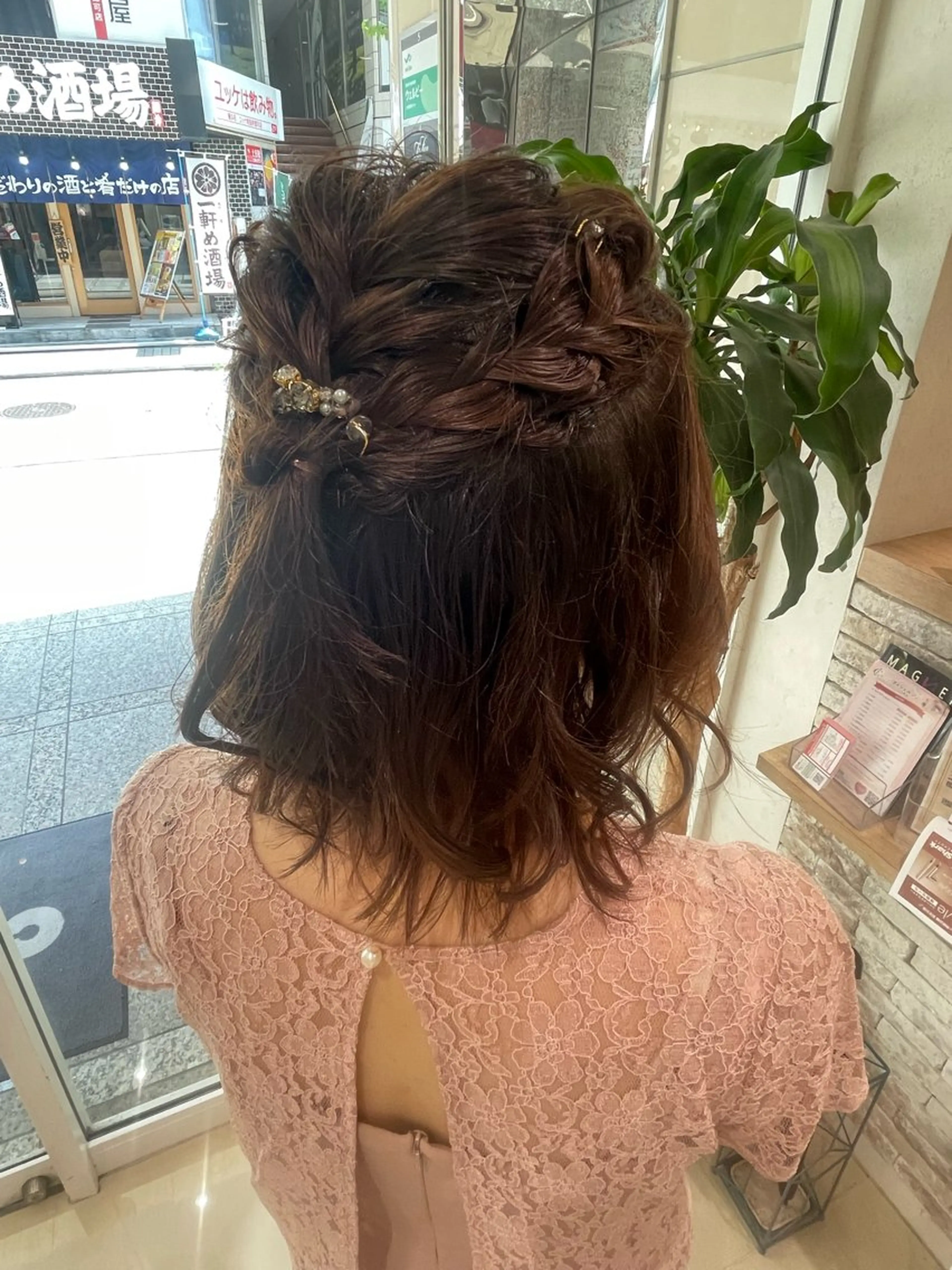 ミディアム ヘアセット レイヤー×ハイライト 🌷RINA🌷のヘアスタイル