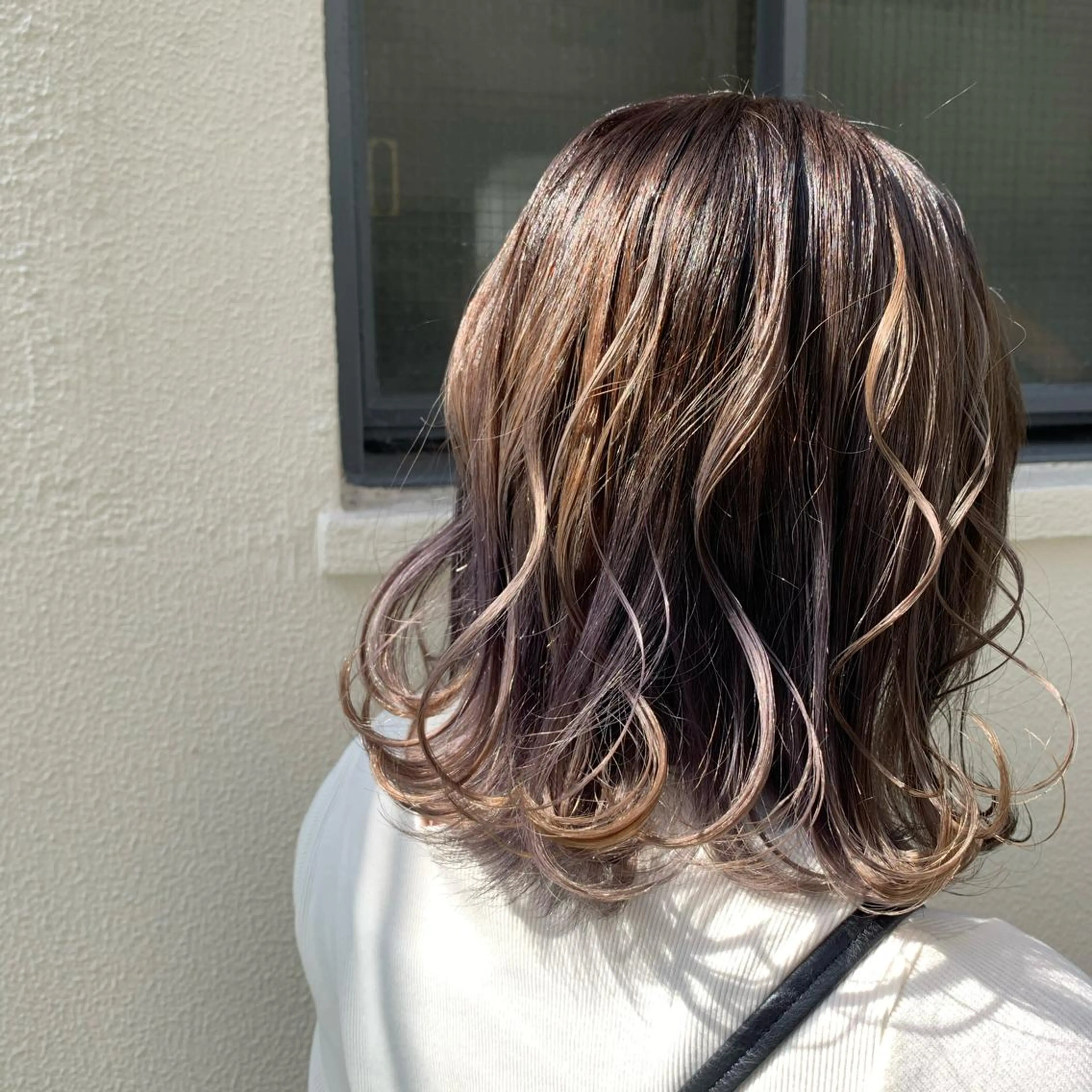 ミディアム 西岡 優太のヘアスタイル