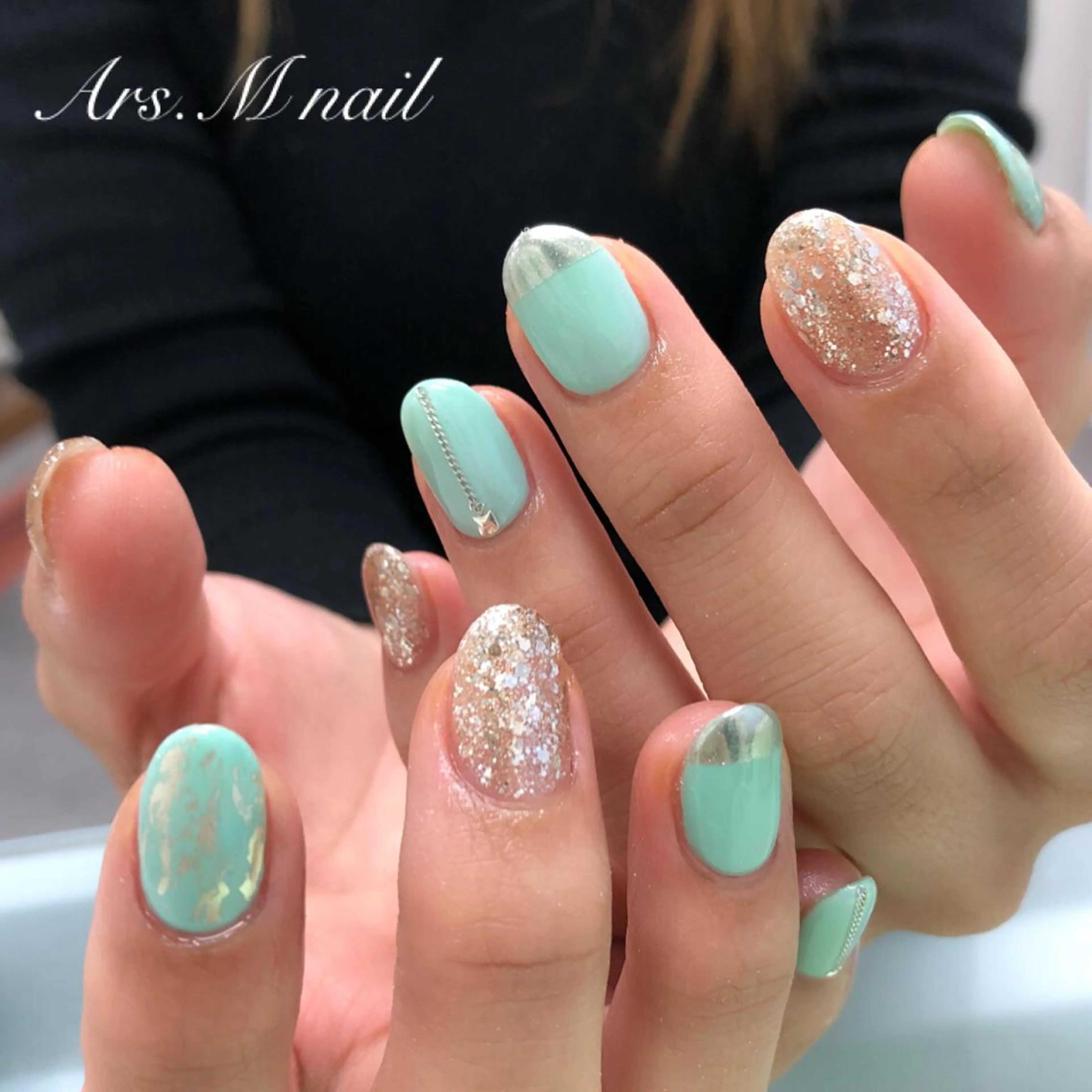 ネイル アートネイル ハンドネイル アルス.エム所属・Ars.M nailのネイルデザイン