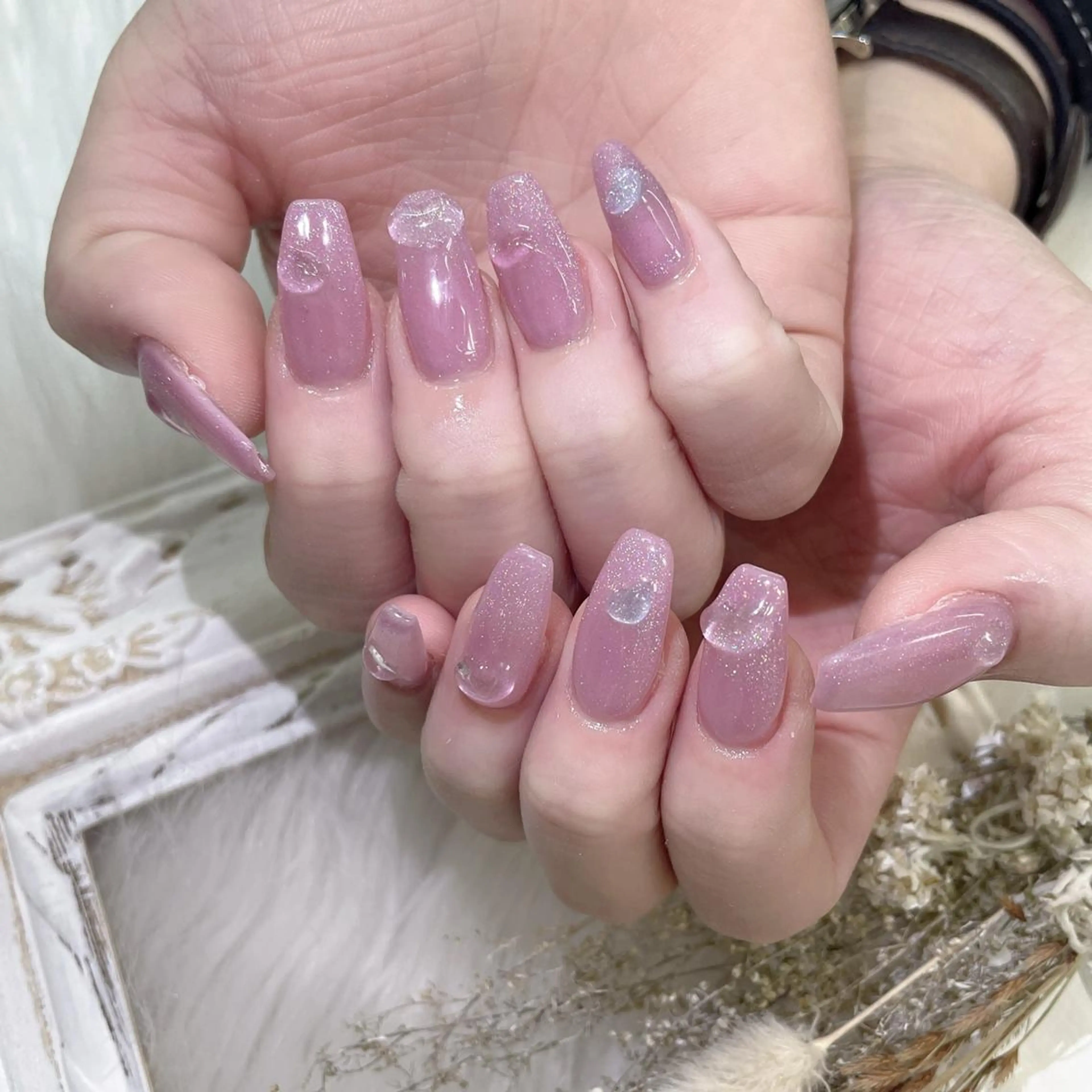 ネイル 🦋ネイルサロン ブラン🌈ゆりのネイルデザイン