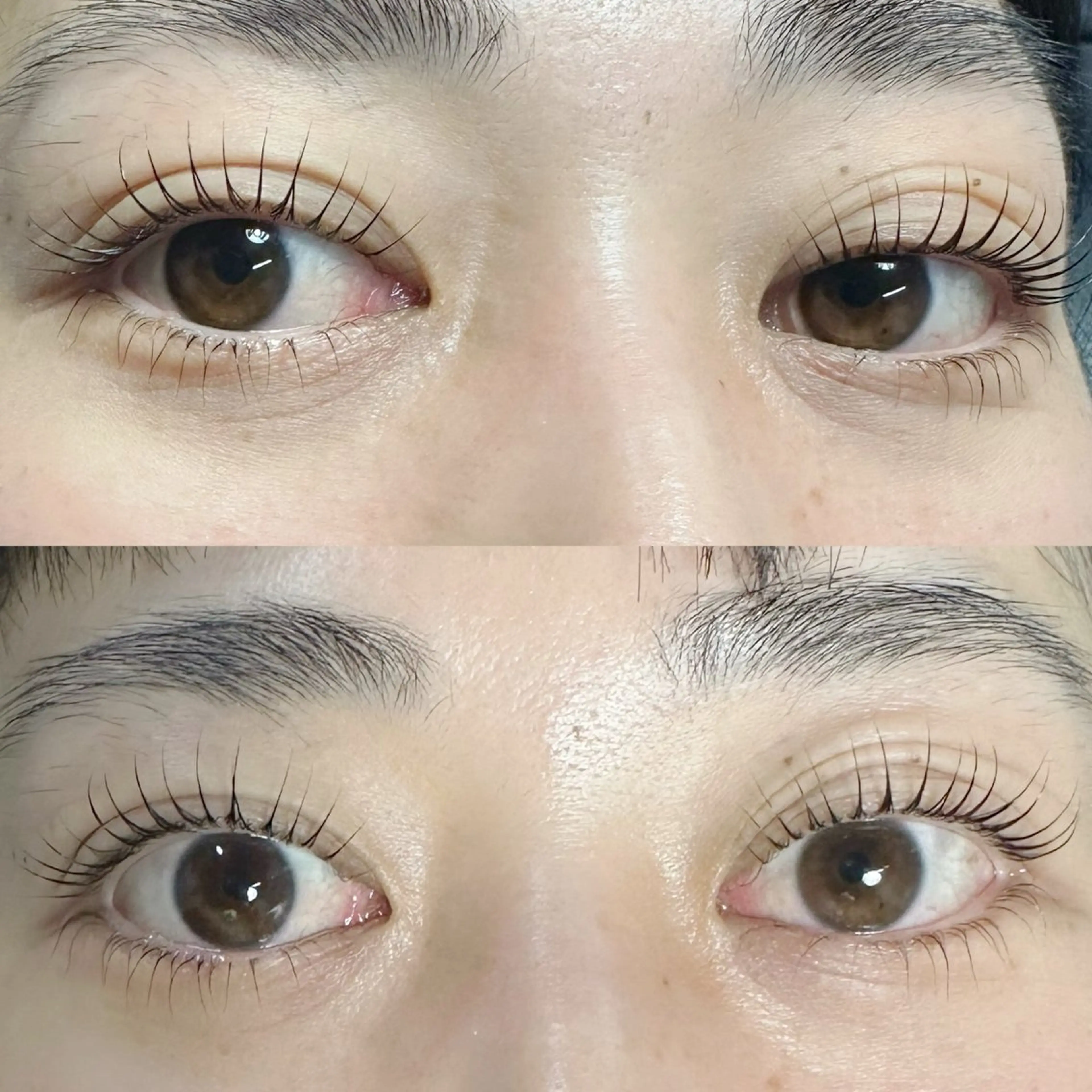 下まつ毛パーマの写真