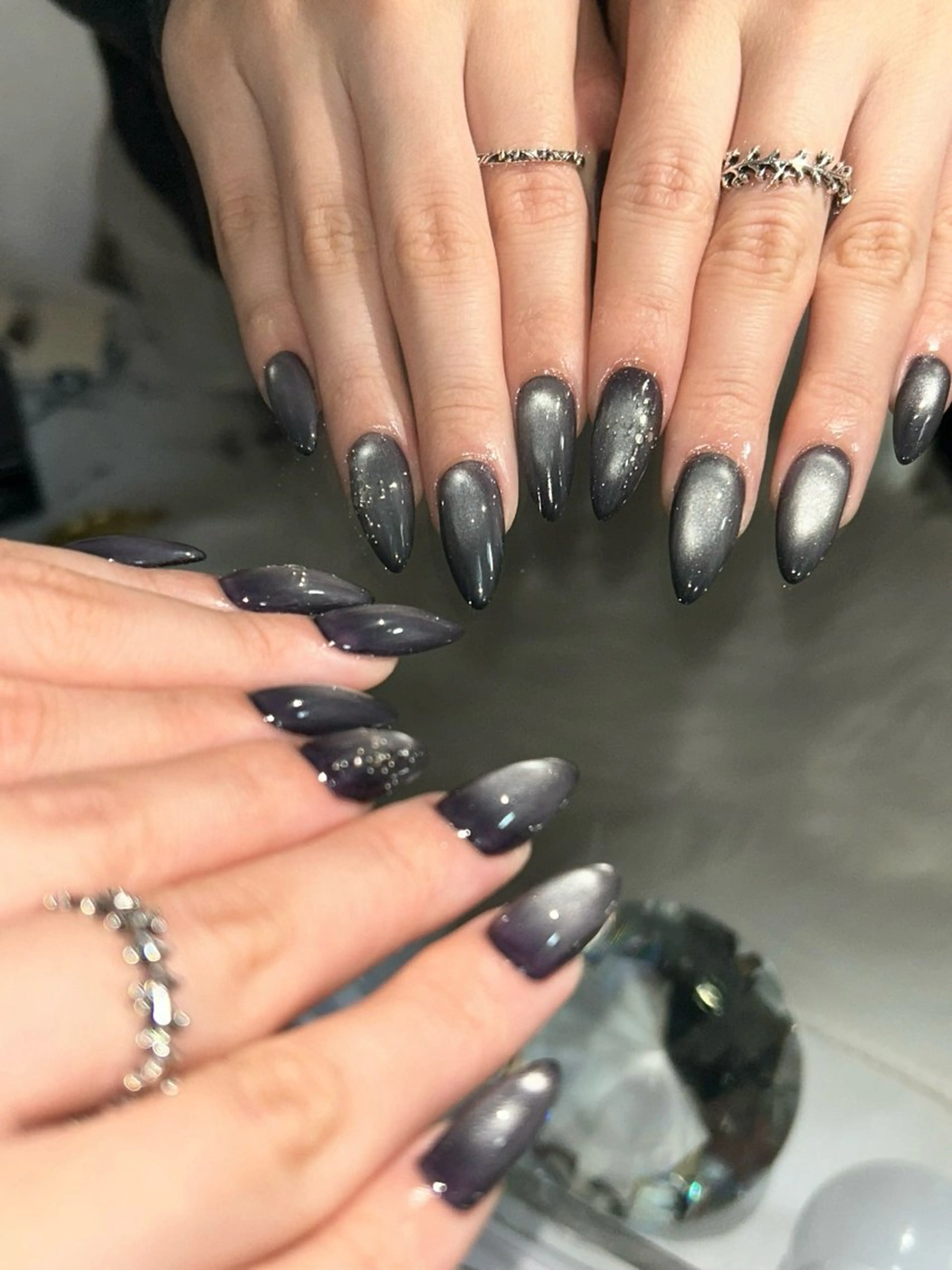 ネイル ビー玉ネイル ハンドネイル 96nails .のネイルデザイン