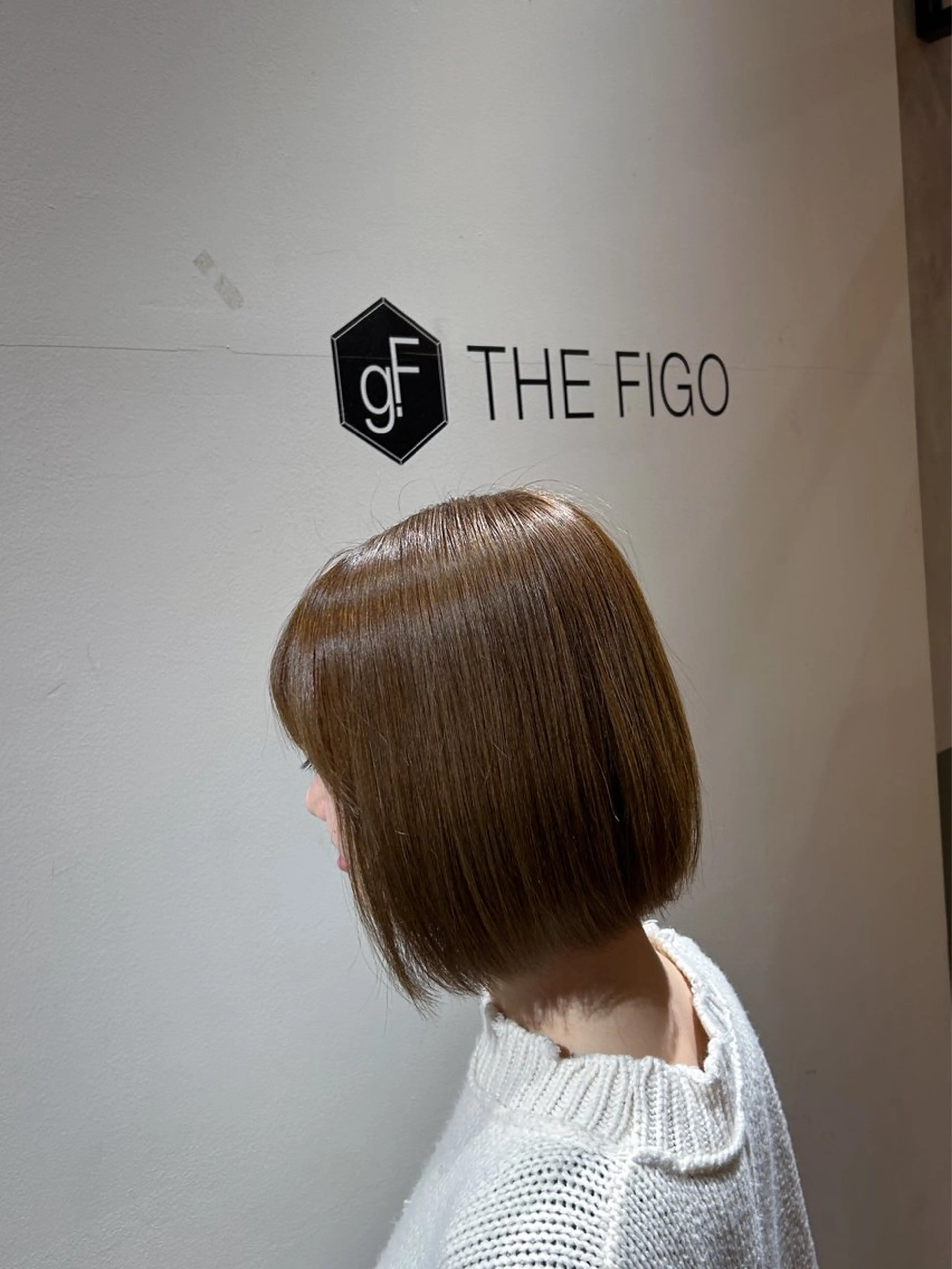 ショート ヘアカラー やなぎさわ はるなのヘアスタイル