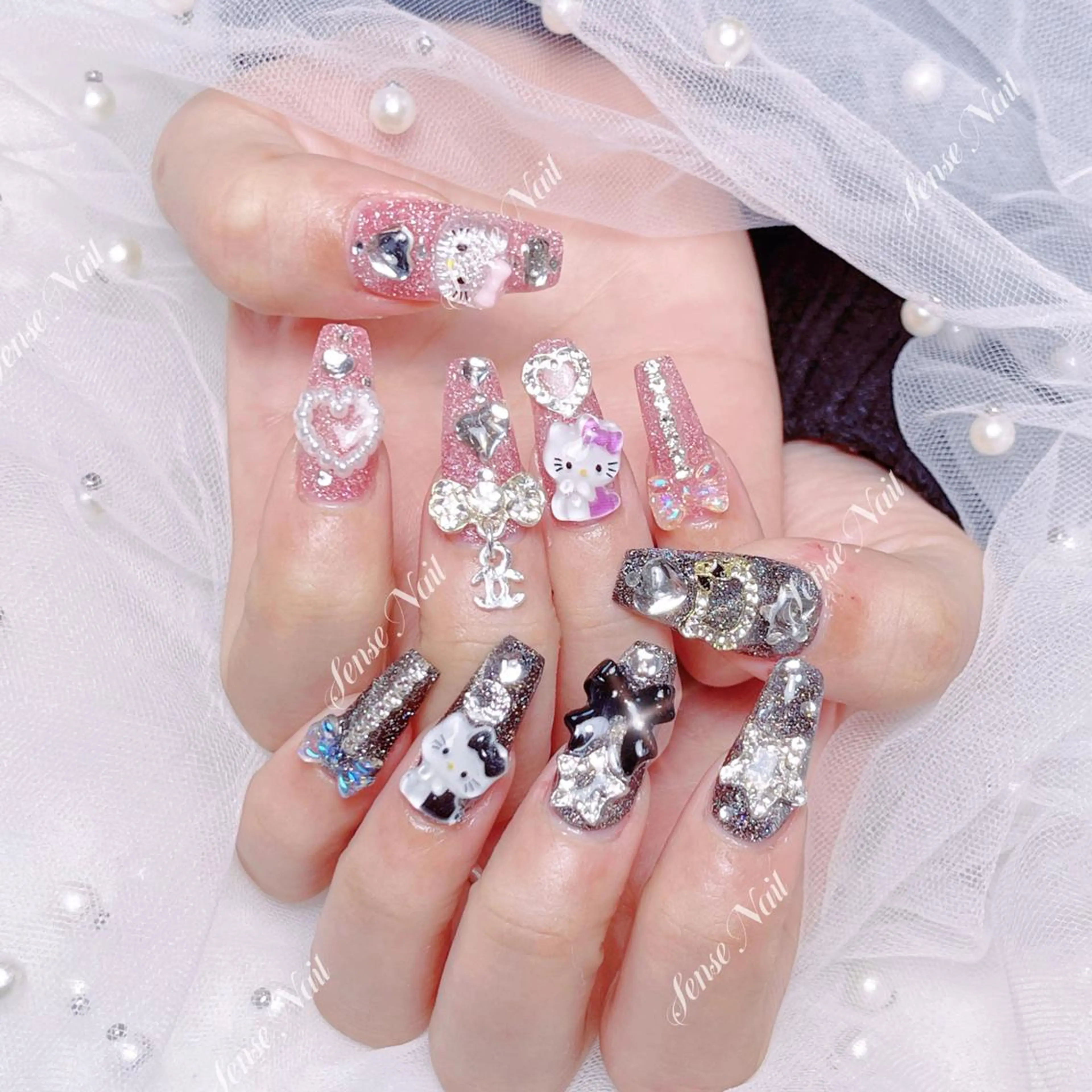 ネイル ハンドネイル Bunny 🐰のネイルデザイン