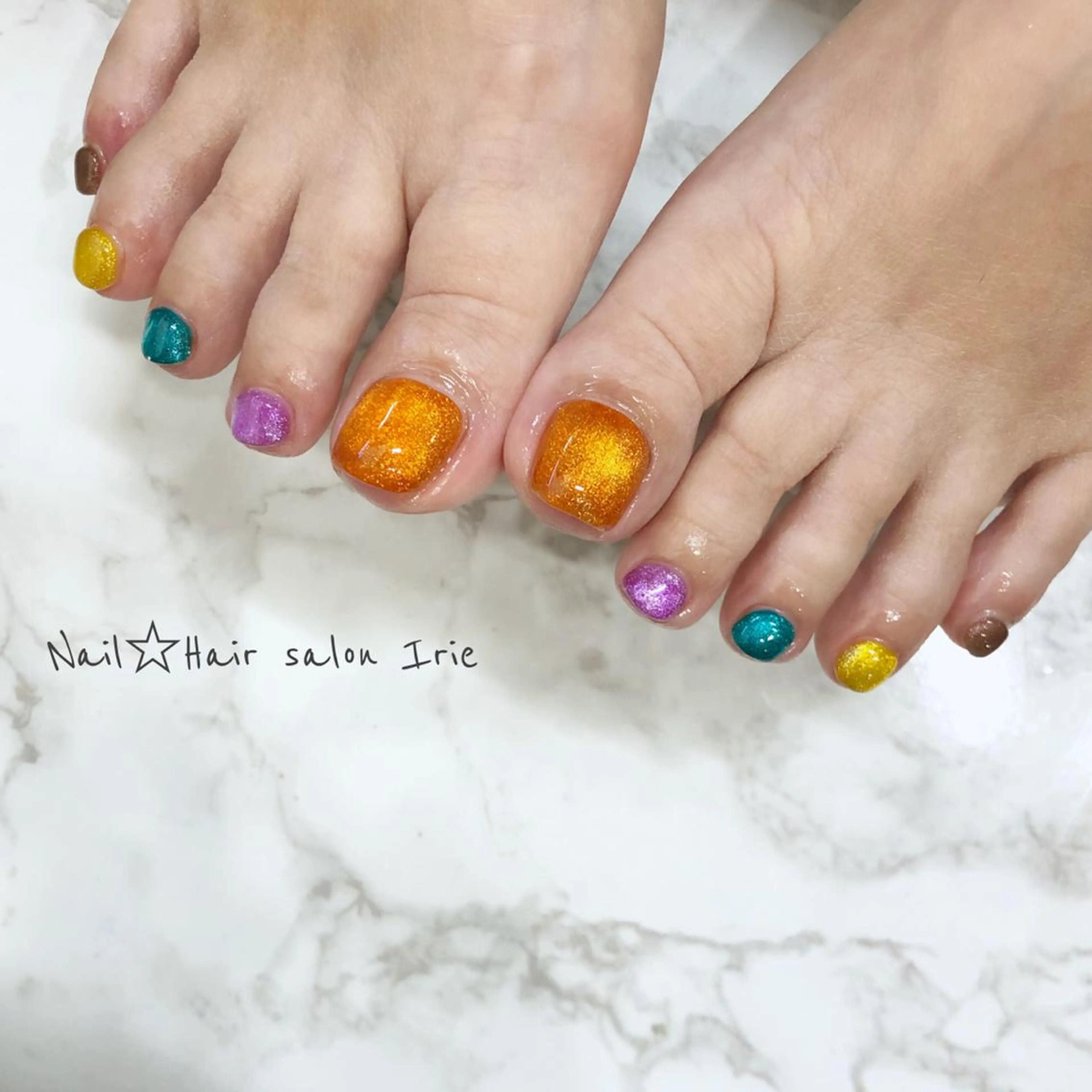 ネイル ハンドネイル Hair salon Irie所属・與儀 知佳のネイルデザイン