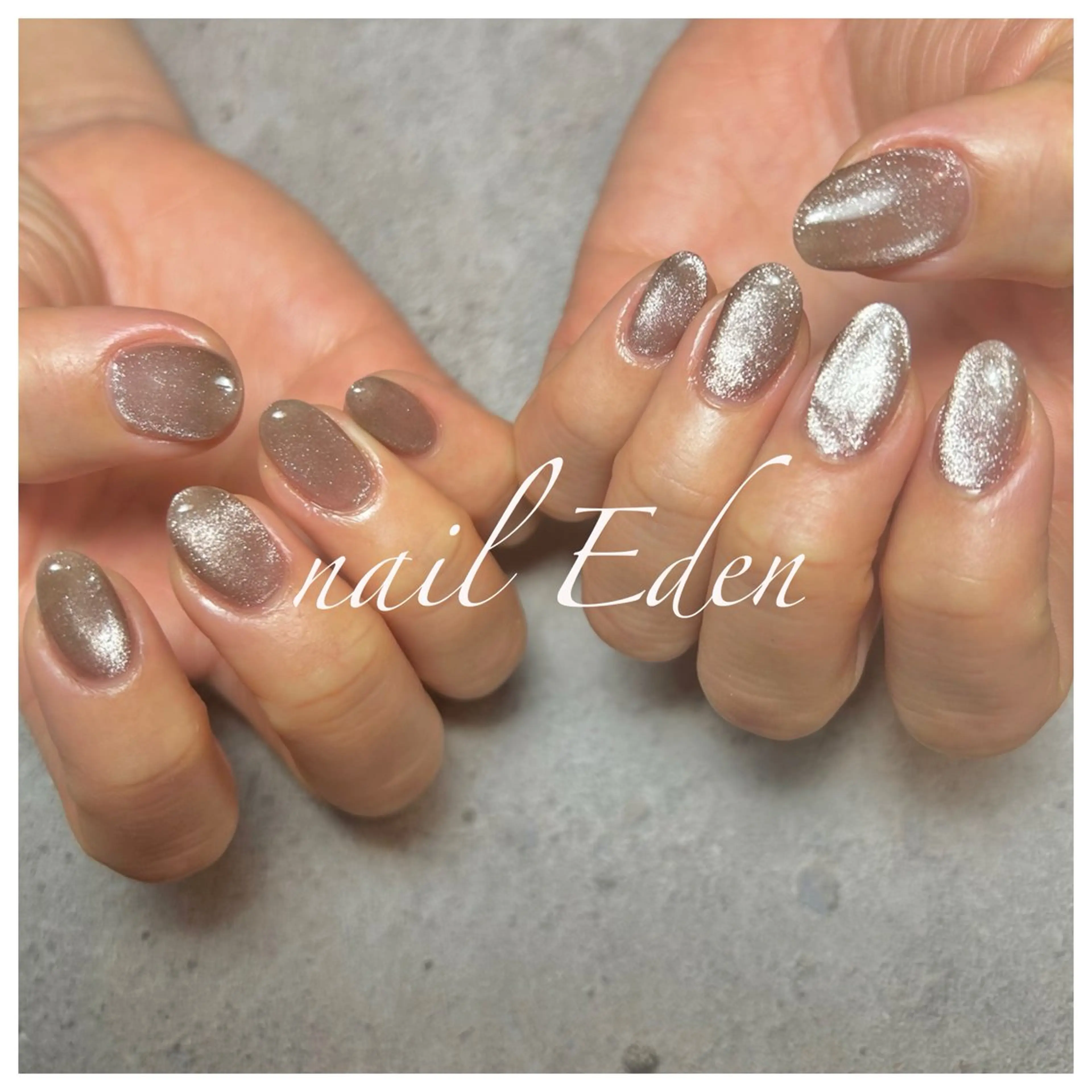 ネイル マグネットネイル Eden　private nail saron所属・Eden ♾️のネイルデザイン