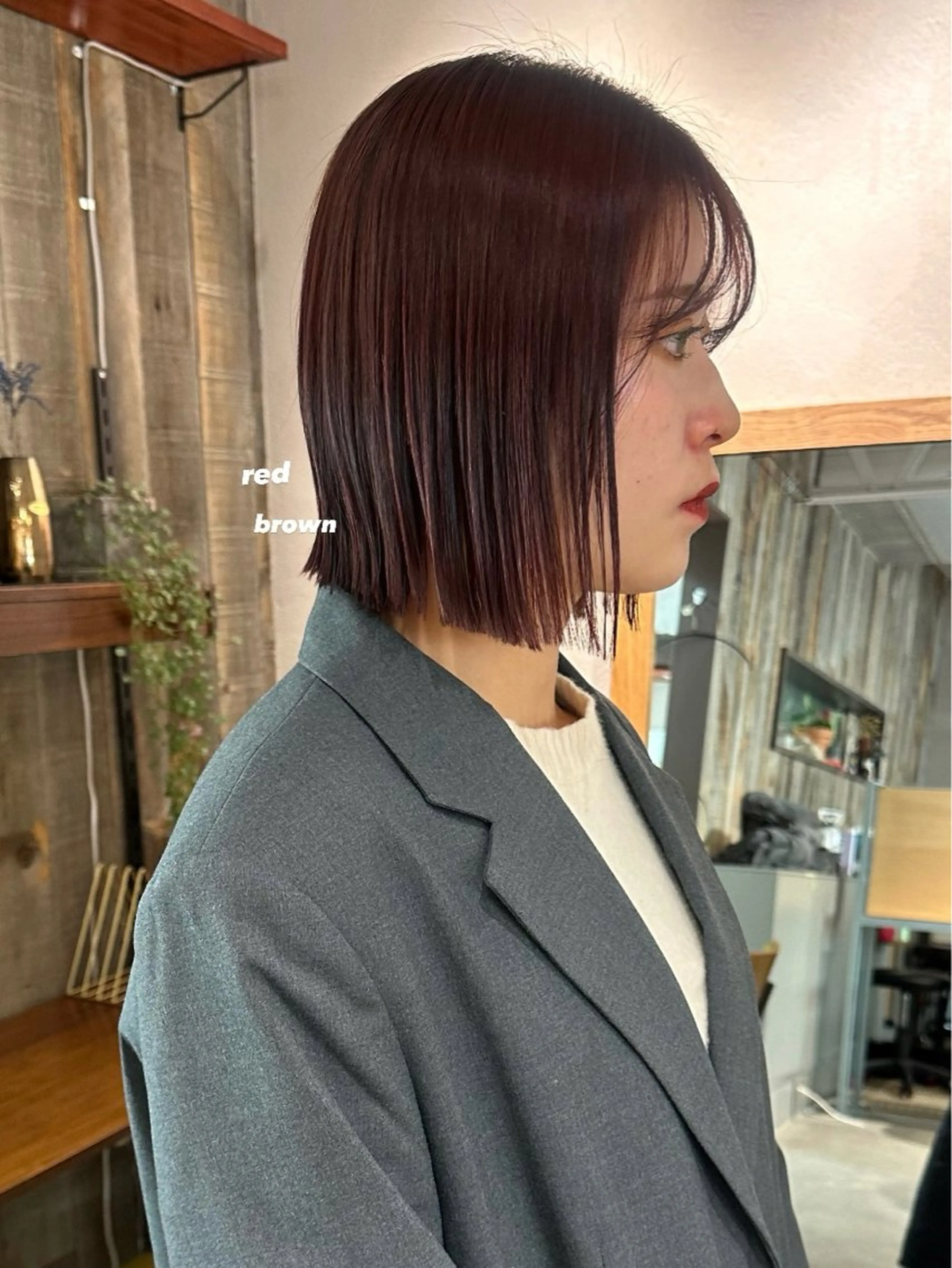 ショート カラー カット ヘアカラー トリートメント 暖色/レイヤーカット 🌙オノユリカのヘアスタイル