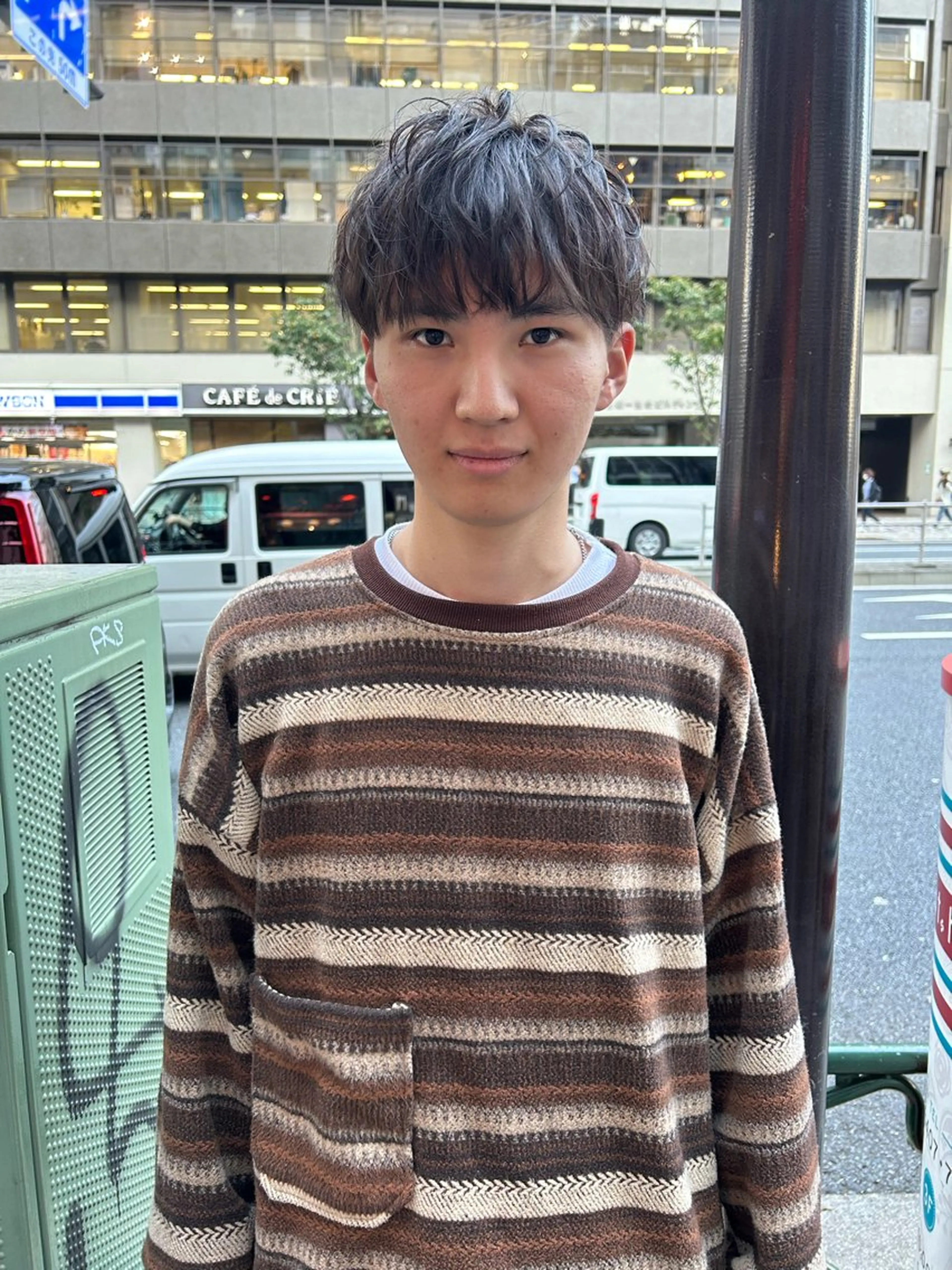 ショート メンズ メンズブリーチ メンズハイライト メンズインナーカラー メンズパーマ プードルパーマ カット charme所属・💈メンズ特化 /伊藤大輝💈のヘアスタイル