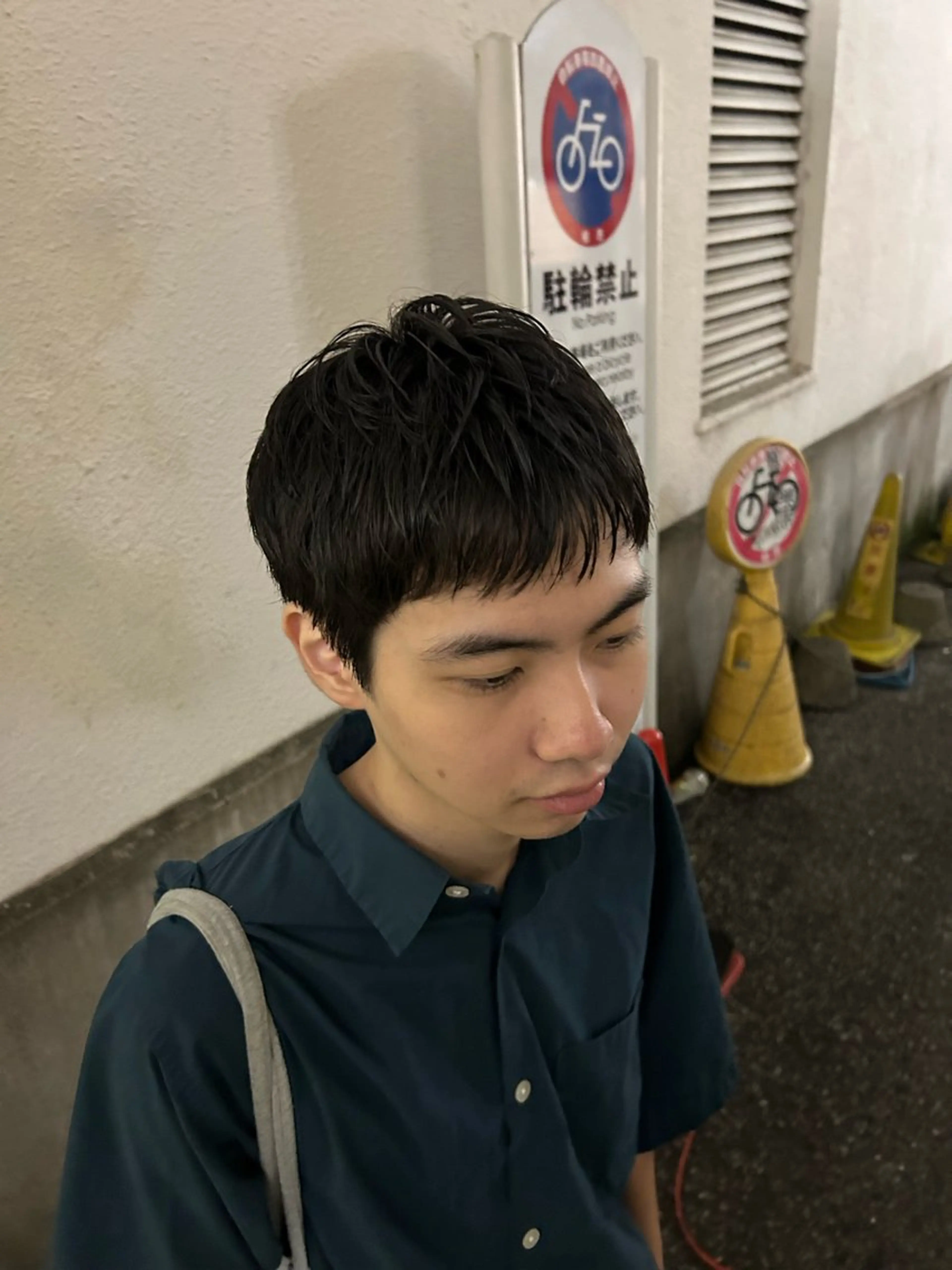 メンズショートの写真