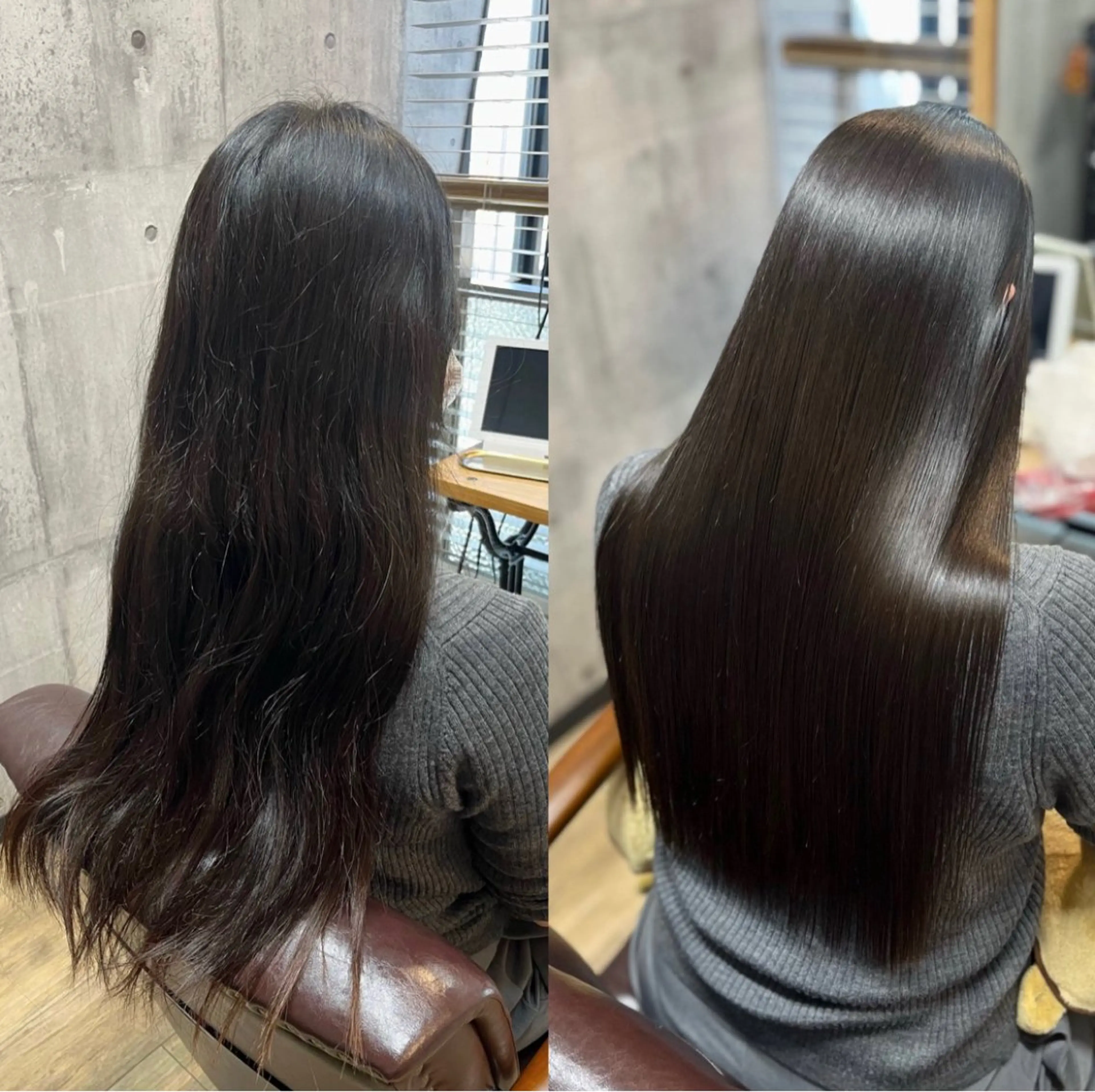 ロング カット 縮毛矯正 トリートメント 艶髪🌈ムラカミ サキのヘアスタイル
