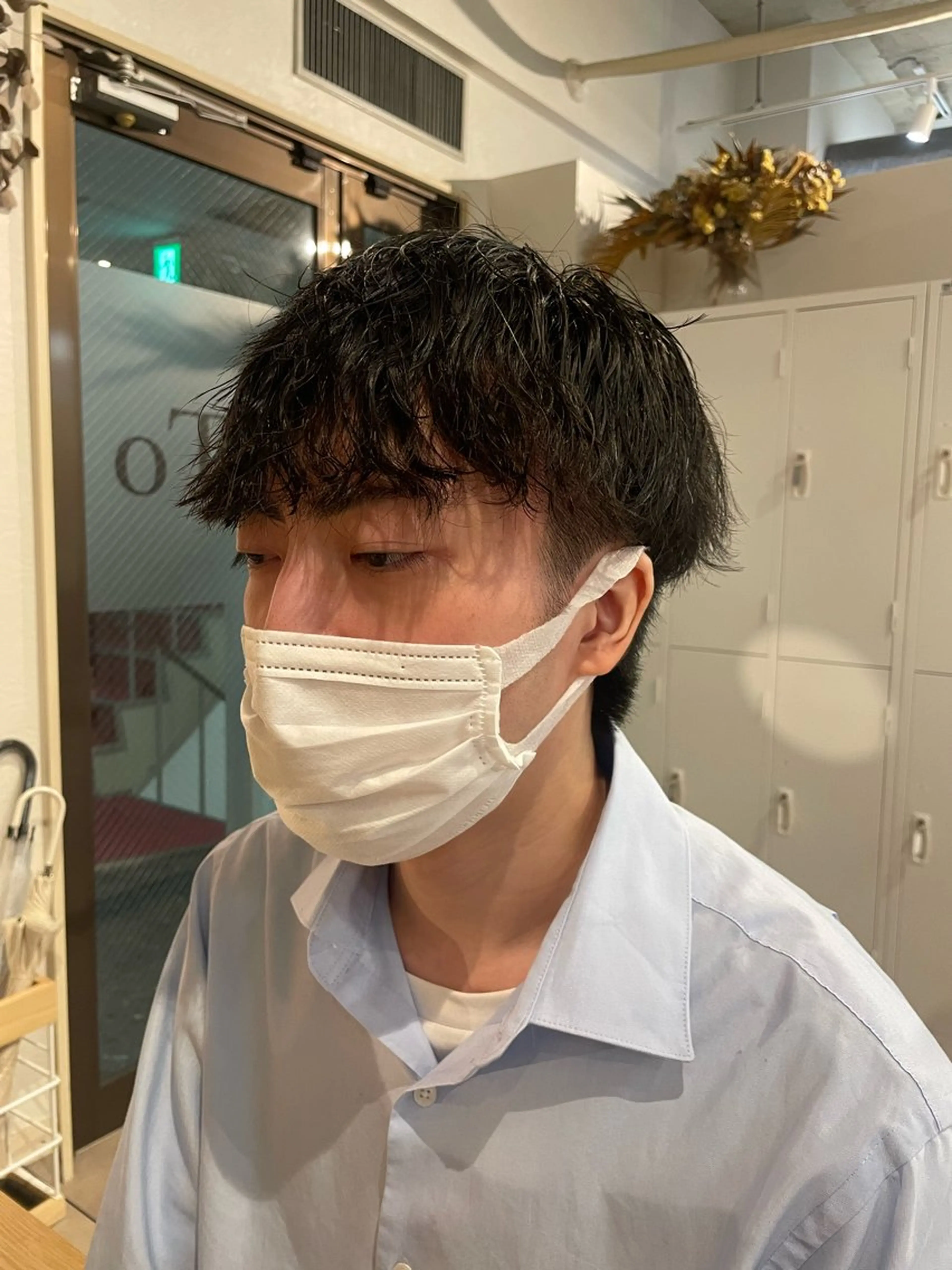 パーマ メンズ メンズパーマ カット パーマ riTo Harunaのヘアスタイル