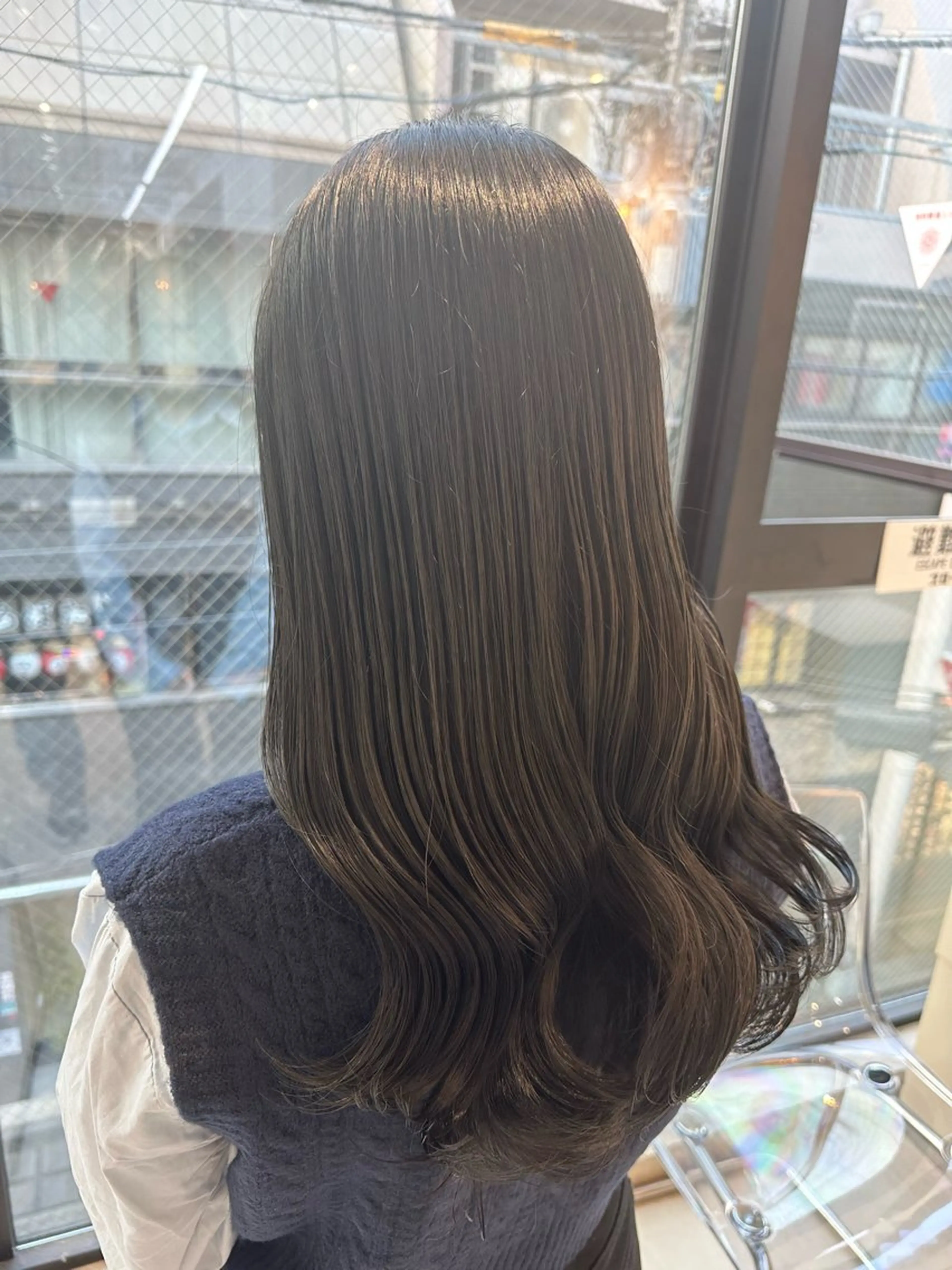 ロング カラー カット ヘアカラー トリートメント 縮毛矯正/髪質改善 レイヤー/山内健太郎のヘアスタイル