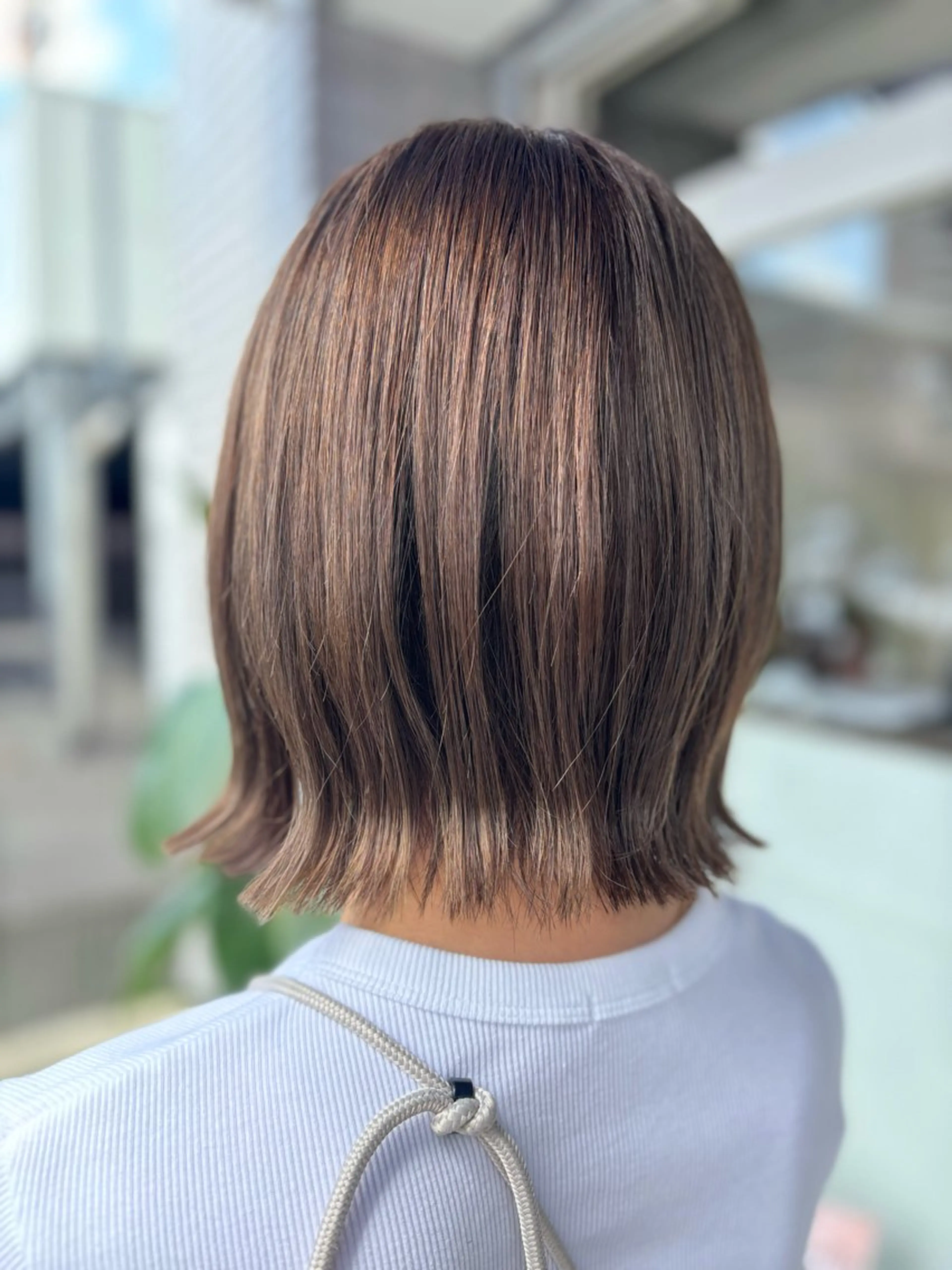 透明感カラー✨+コアミー5stepトリートメント+ブロー(白髪染めも可 ブリーチ、ハイライト等を除く)の写真