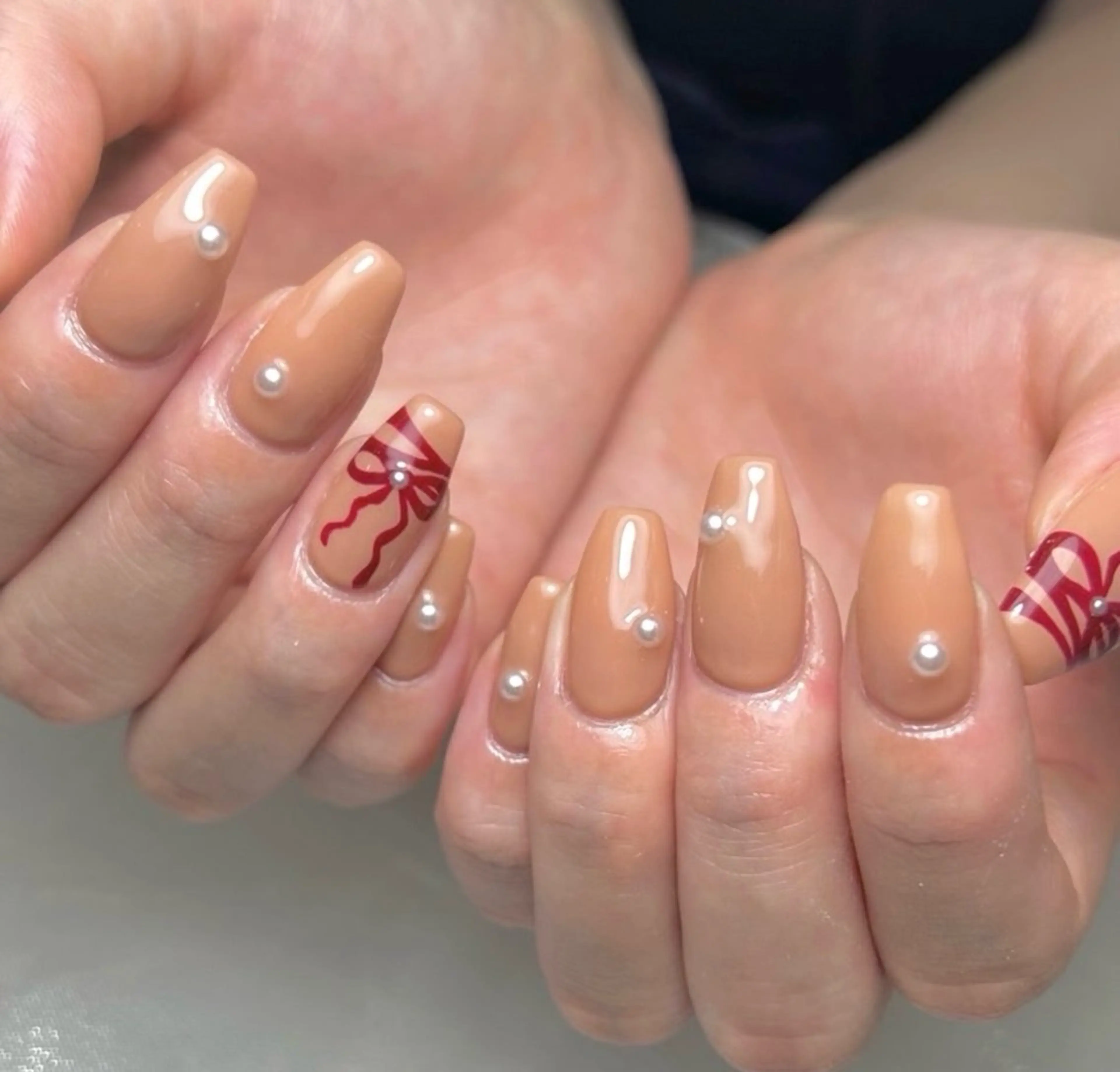 ネイル アートネイル エルバイノリコ🤍 小澤パラジェル取扱店のネイルデザイン