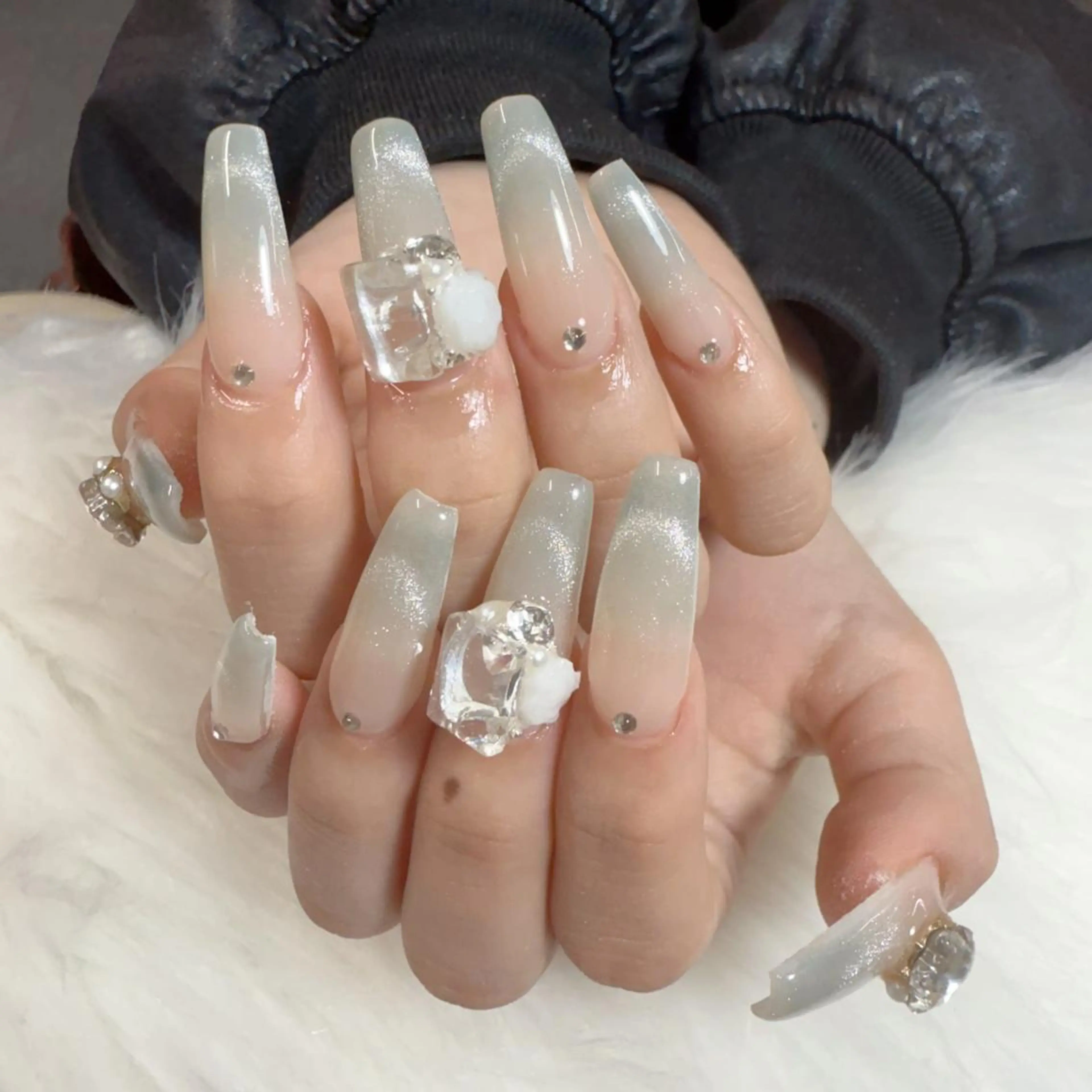 🍬【初回オフ無料ケア込み】💝大人気ワンホンネイルの写真