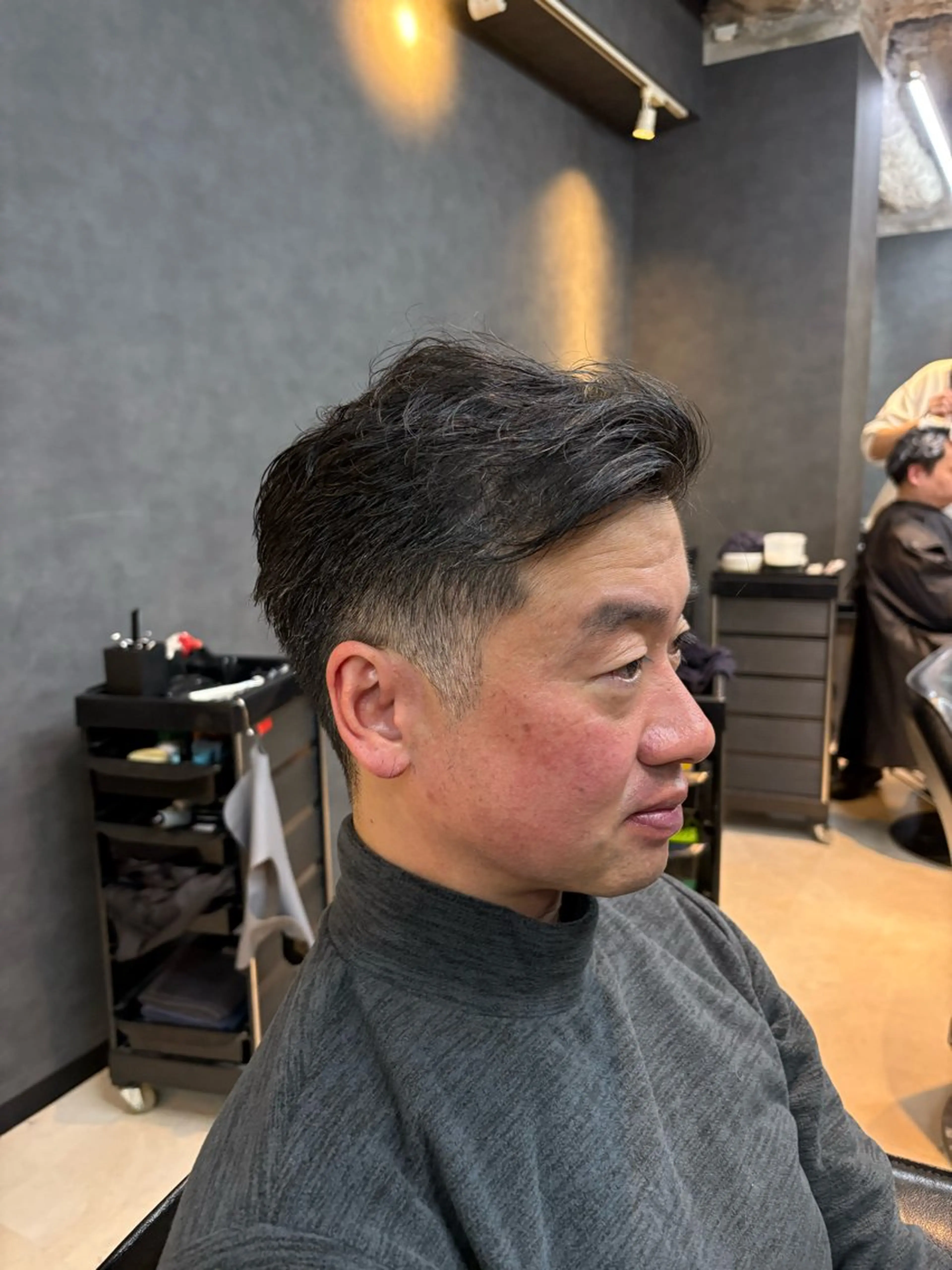 ショート メンズ 豊洲メンズカット 宮崎大弥のヘアスタイル